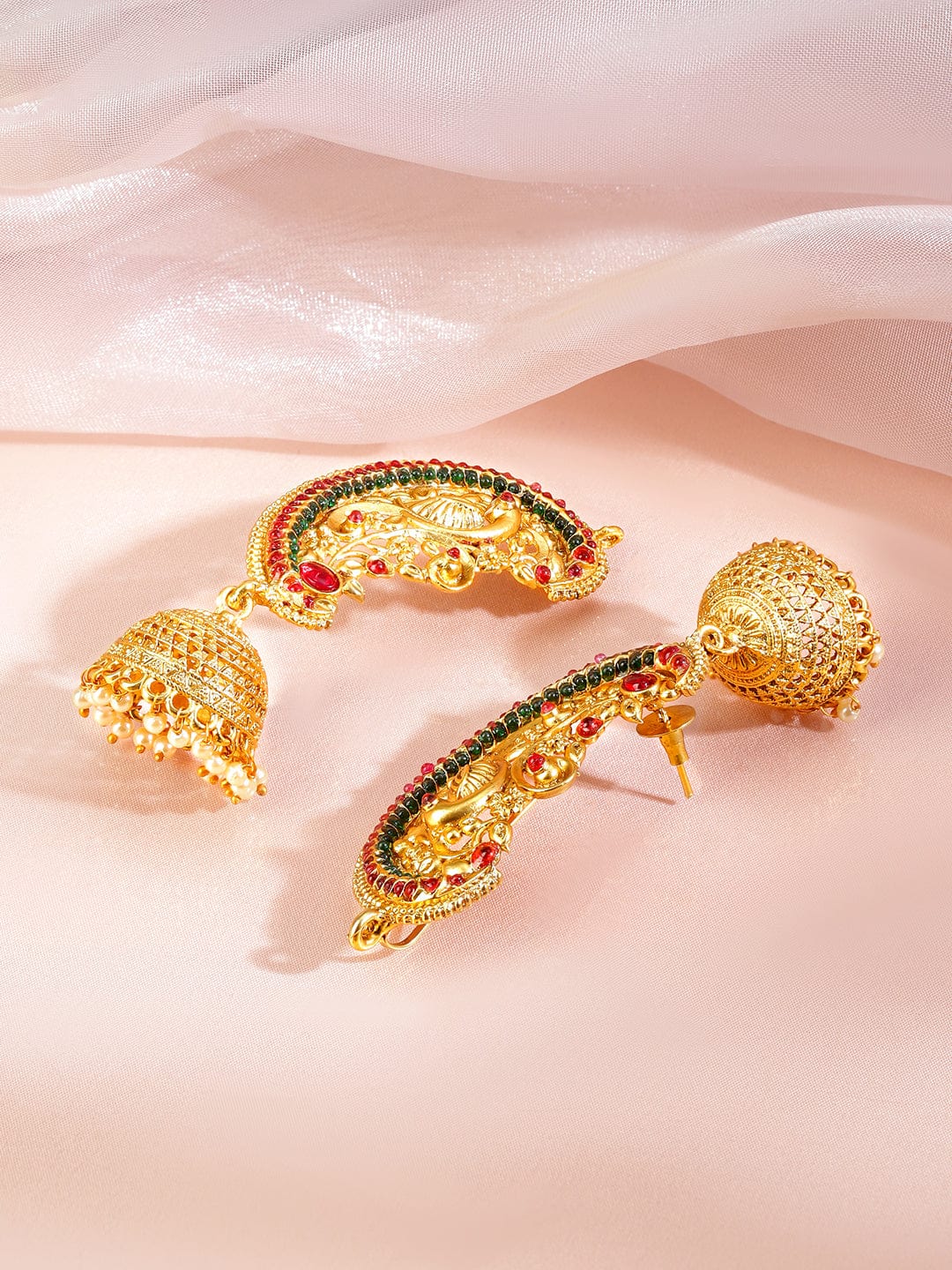 rubans-22k-gold-plated-oversized-ear-cuff-jhumka-earrings-with-ruby-red-emerald-green-stones-and-ghungroo-dome-drop-jhumka-earrings-1177032157.jpg