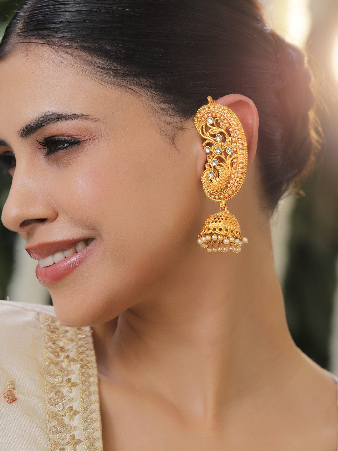 rubans-22k-gold-plated-peacock-motif-ear-cuff-jhumka-earrings-with-white-stone-pearl-drops-ear-cuff-earrings-1186129948.jpg