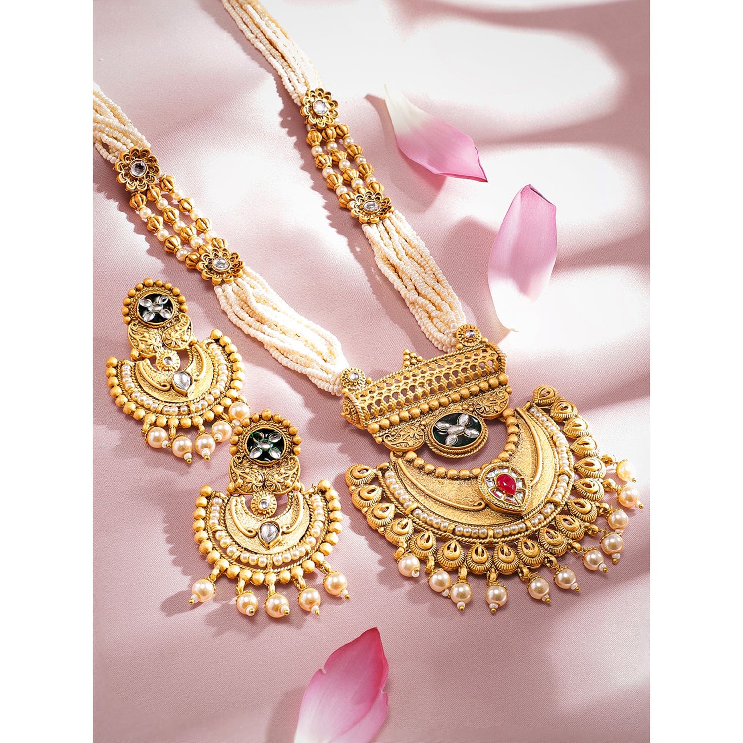 rubans-22k-gold-plated-pearl-beaded-multi-strand-necklace-set-with-kundan-ruby-accents-and-earrings-necklaces-necklace-sets-chains-mangalsutra-1151354681.jpg