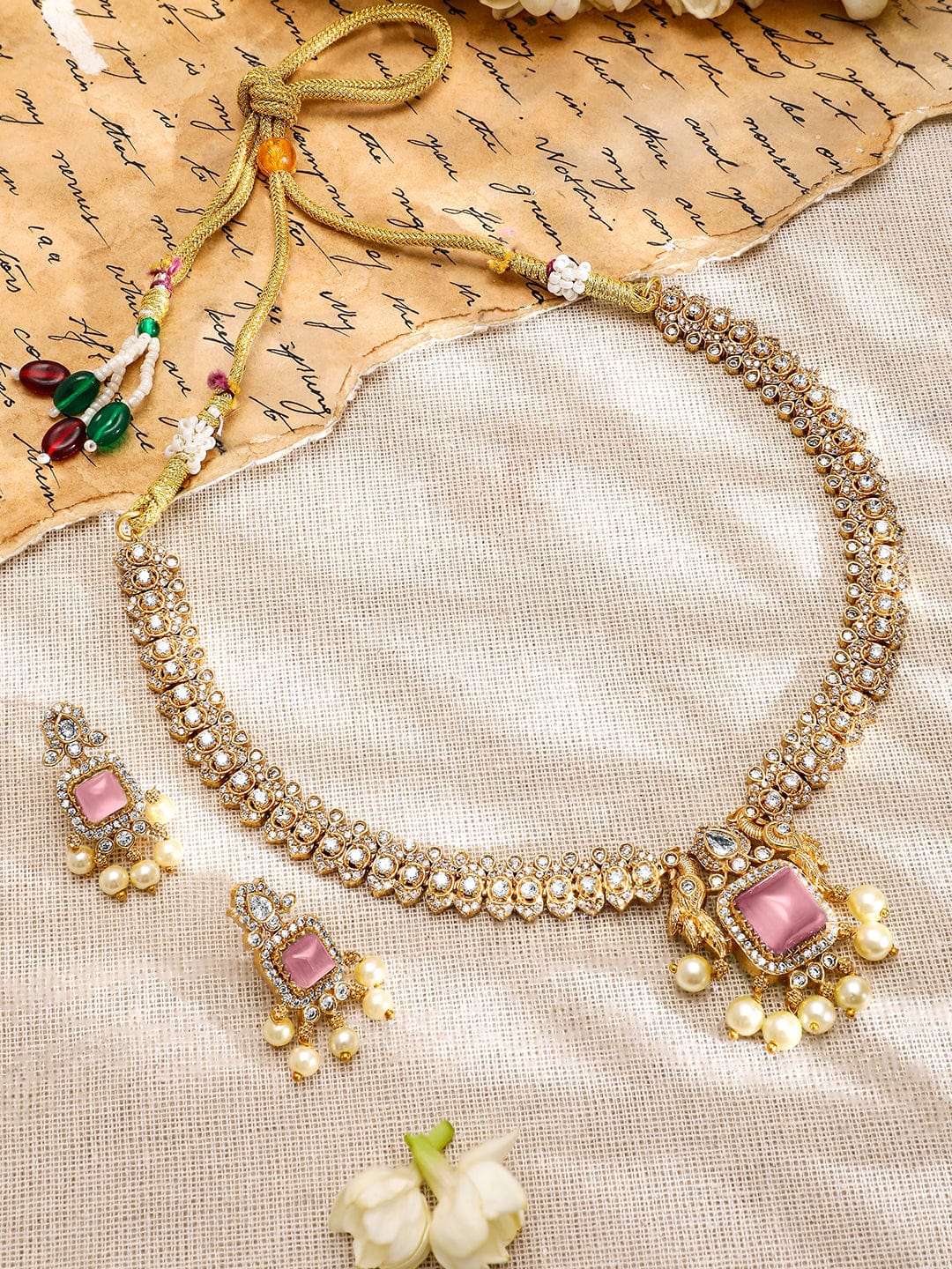 rubans-22k-gold-plated-pink-ad-white-cubiczirconia-studded-jewellery-set-with-pearl-drop-ring-37531653046446.jpg