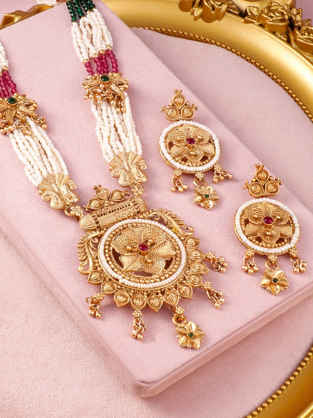 rubans-22k-gold-plated-ruby-emerald-accents-and-pearl-beaded-multi-strands-temple-jewelry-set-necklace-set-1143858092.jpg