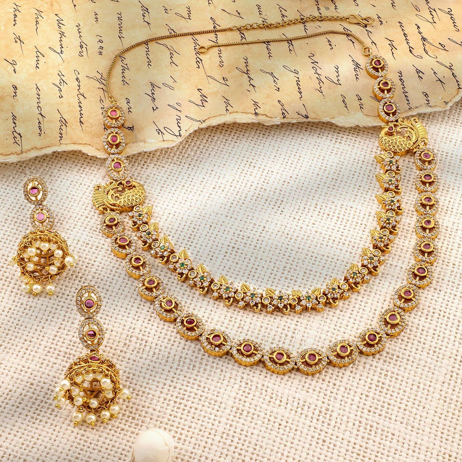rubans-22k-gold-plated-ruby-emerald-cubic-zirconia-studded-double-layer-jewellery-set-necklace-set-37558423519406.jpg