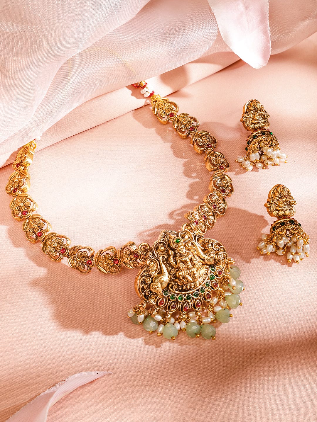rubans-22k-gold-plated-ruby-emerald-mint-green-white-beaded-lakshmi-temple-necklace-set-for-women-necklace-set-1155471068.jpg