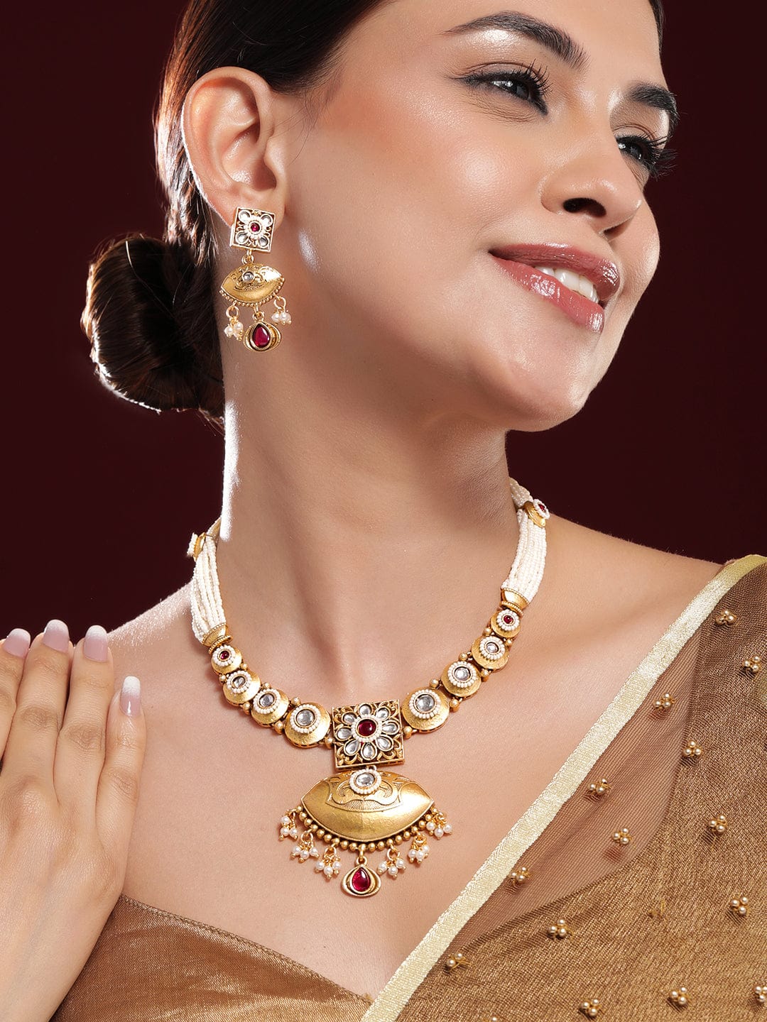 rubans-22k-gold-plated-ruby-kundan-multi-strand-pearl-bead-detailing-necklace-set-necklace-set-1143857186.jpg