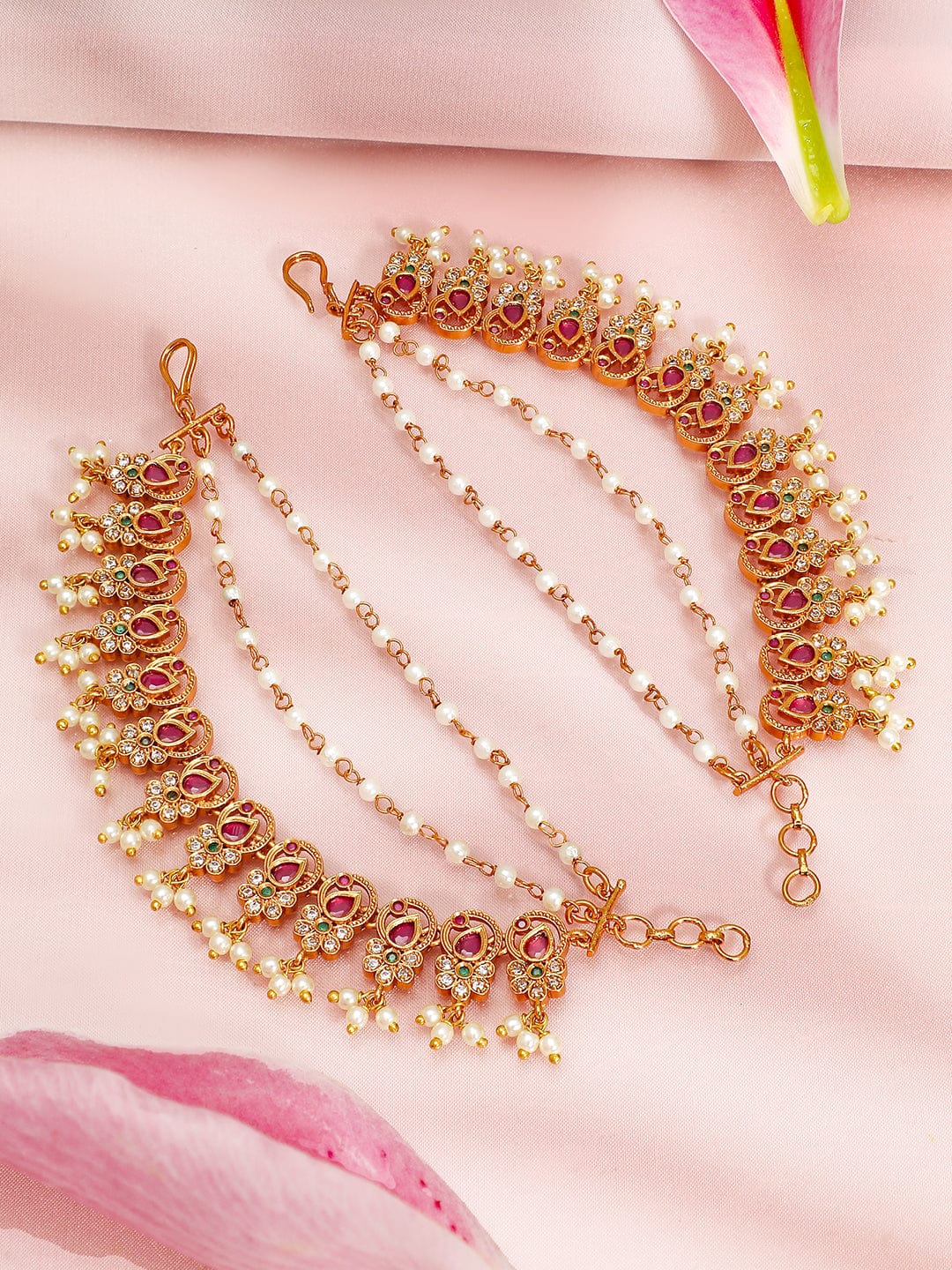 rubans-22k-gold-plated-ruby-pearl-studded-handcrafted-ear-chain-with-delicate-layered-design-earrings-extension-1143856555.jpg