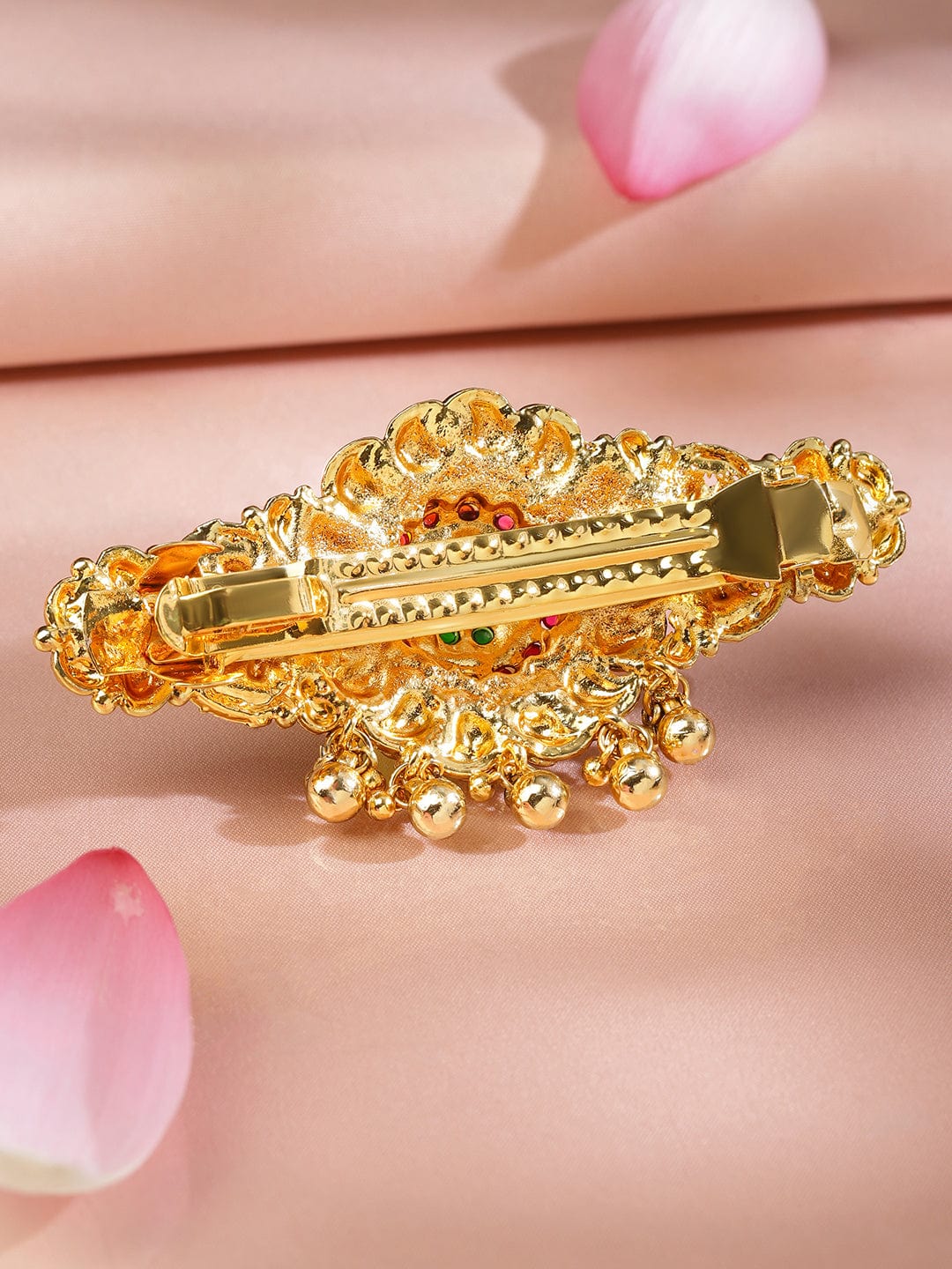 rubans-22k-gold-plated-ruby-pink-emerald-green-stone-studded-floral-temple-hair-clip-with-hanging-beads-hair-accessories-1170742897.jpg