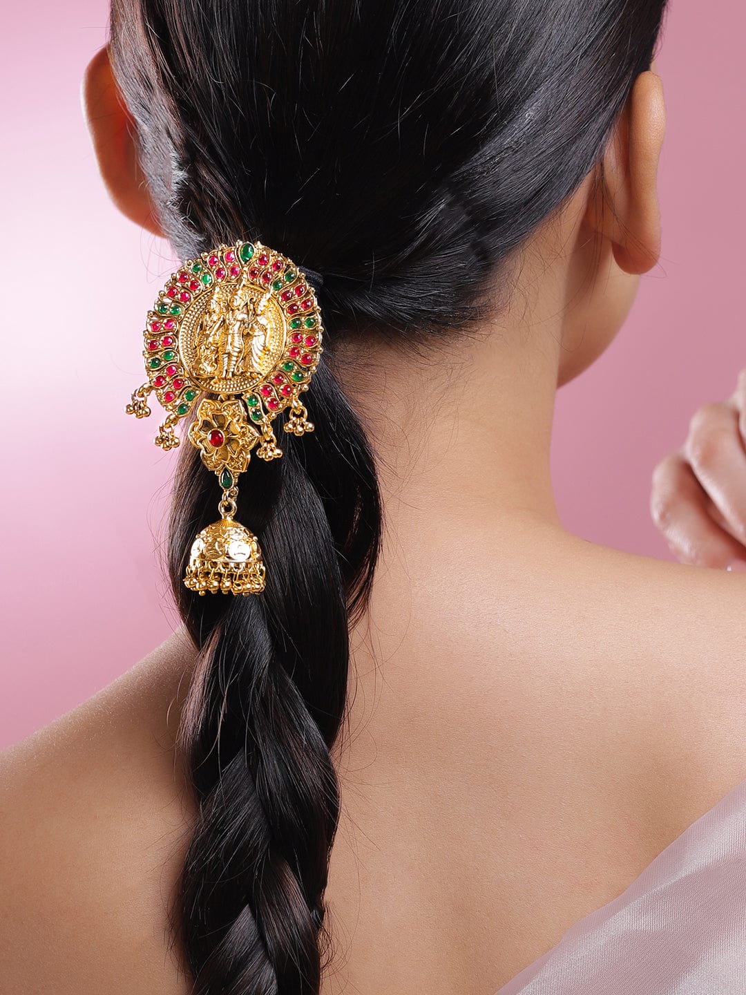 rubans-22k-gold-plated-ruby-pink-emerald-green-stone-studded-ram-darbar-temple-braid-hair-accessory-with-jhumka-drop-hair-accessories-1170742905.jpg