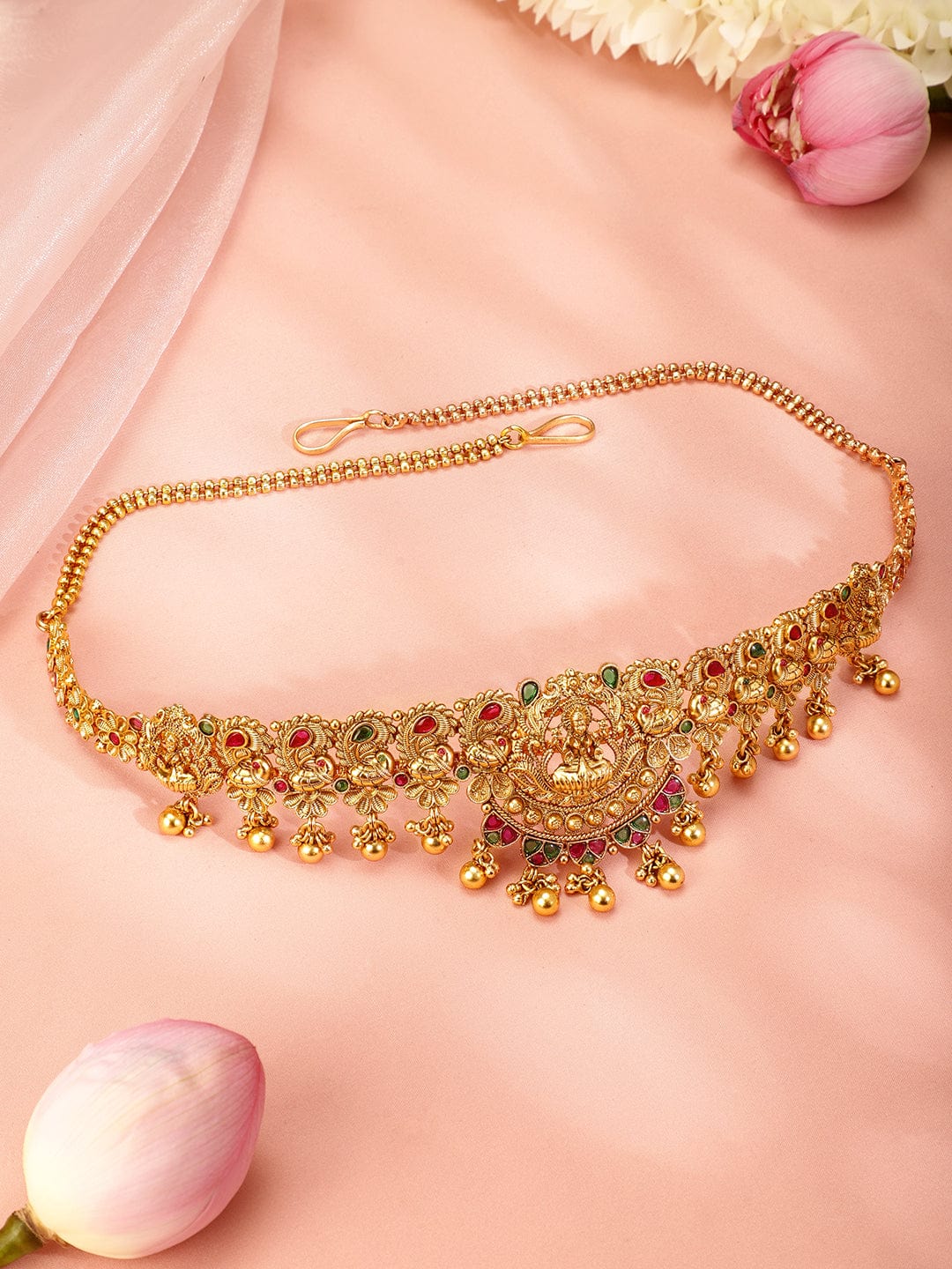 rubans-22k-gold-plated-ruby-pink-emerald-green-stone-studed-handcrafted-temple-kamarbandh-saree-accessories-1143859056.jpg