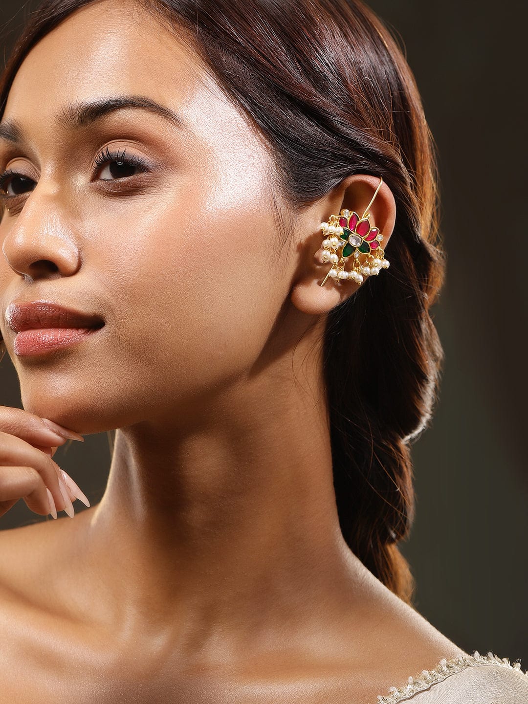 rubans-22k-gold-plated-ruby-pink-emerald-green-white-kundan-studded-lotus-design-handcrafted-ear-cuff-with-pearl-beads-for-women-ear-cuff-earrings-1147461774.jpg