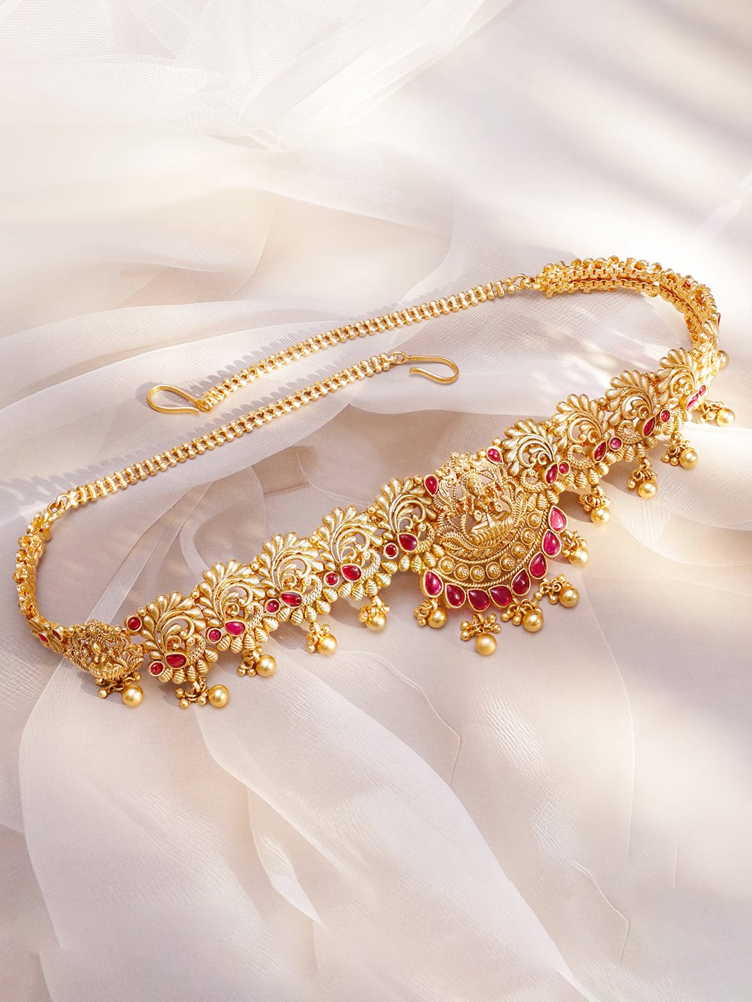rubans-22k-gold-plated-ruby-red-stone-studded-divine-lakshmi-motif-temple-waist-chain-kamarbandh-with-pearl-drops-saree-accessories-1183200885.jpg