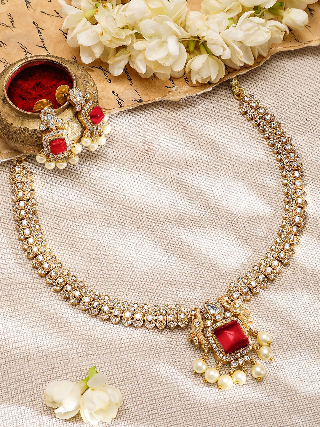 rubans-22k-gold-plated-ruby-red-white-cubiczirconia-studed-jewellery-set-with-pearl-drop-necklace-set-37559834640558.jpg