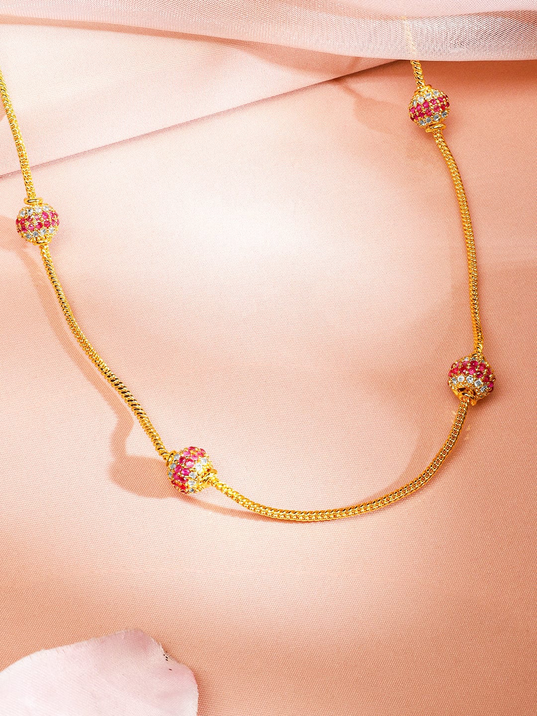 rubans-22k-gold-plated-sleek-chain-necklace-with-ruby-pink-cubic-zirconia-encrusted-bead-chain-necklace-1143856410.jpg