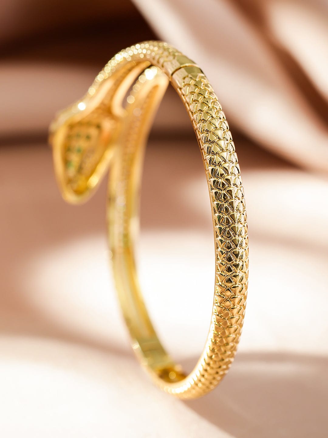 rubans-22k-gold-plated-snake-motif-bracelet-with-emerald-and-cubic-zirconia-bangles-bracelets-38034212061358.jpg