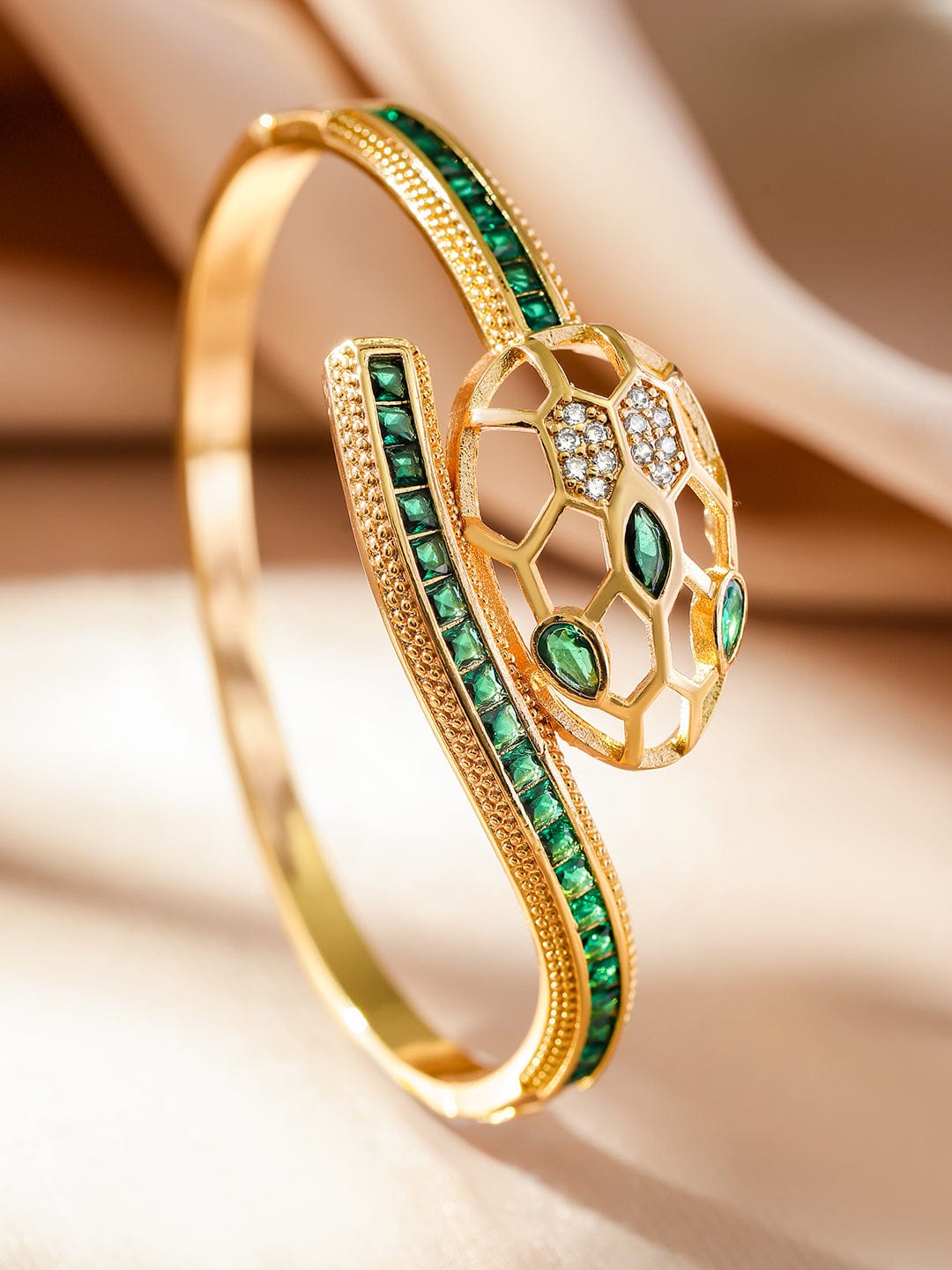 rubans-22k-gold-plated-snake-motif-bracelet-with-honeycomb-design-emerald-zirconia-bangles-bracelets-38034217500846.jpg