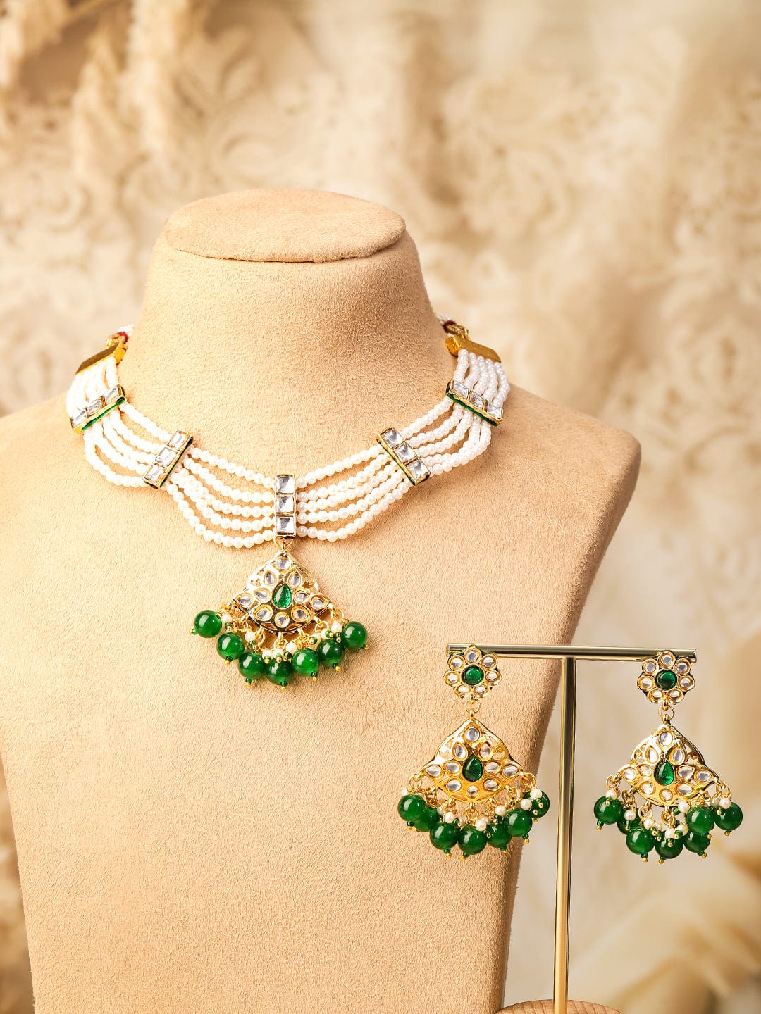 rubans-22k-gold-plated-white-pearl-multi-strand-necklace-set-with-kundan-emerald-green-beads-necklace-set-1166844811.jpg