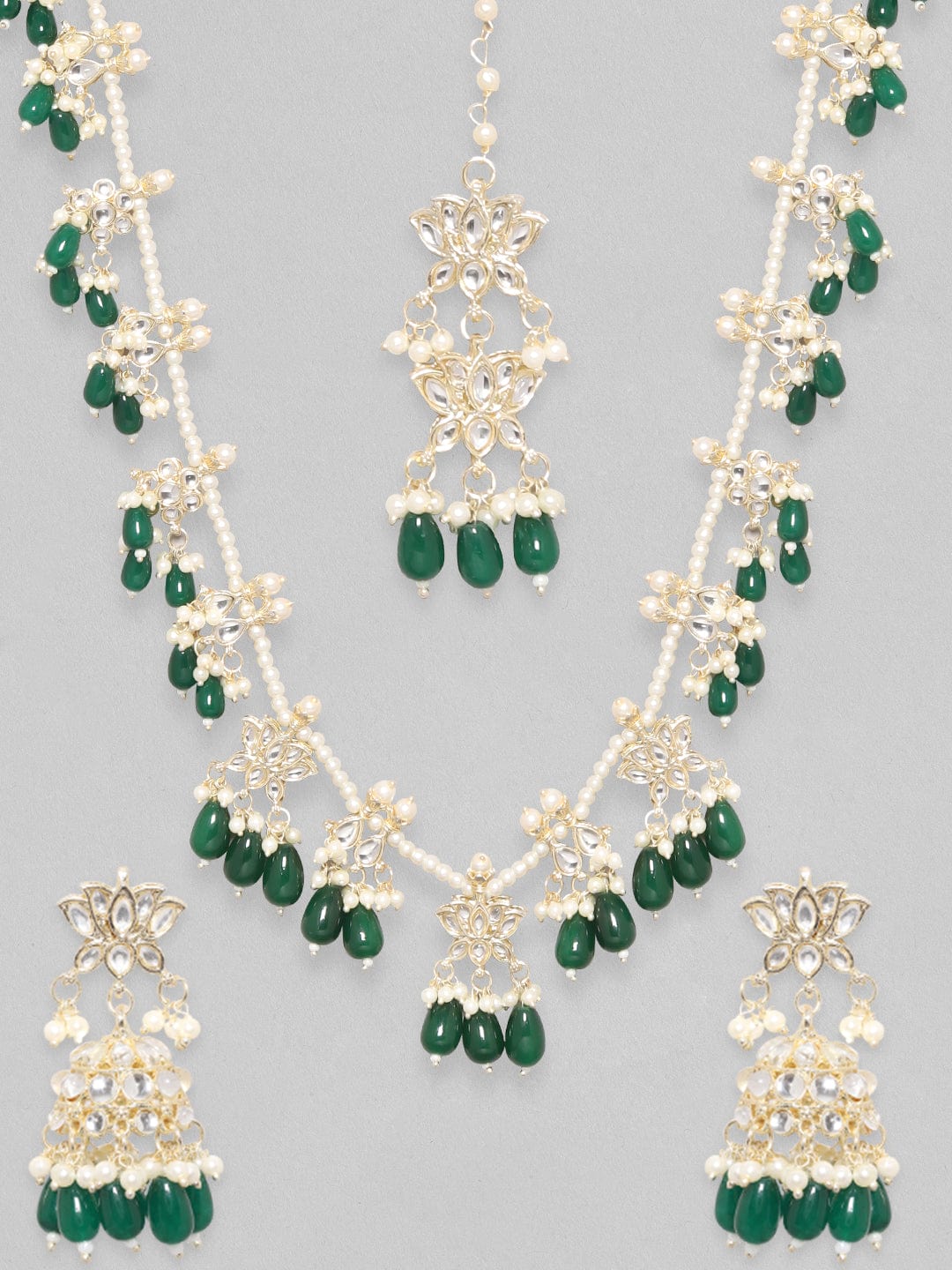 rubans-22k-gold-plated-with-kundan-stones-green-beads-jhumkas-earrings-necklace-set-33842558992558.jpg