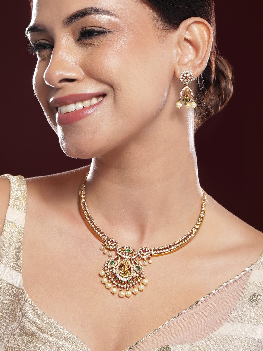 rubans-22kt-gold-plated-cubic-zirconia-studded-beaded-lakshmi-goddess-jewellery-set-necklace-set-37510996557998.jpg