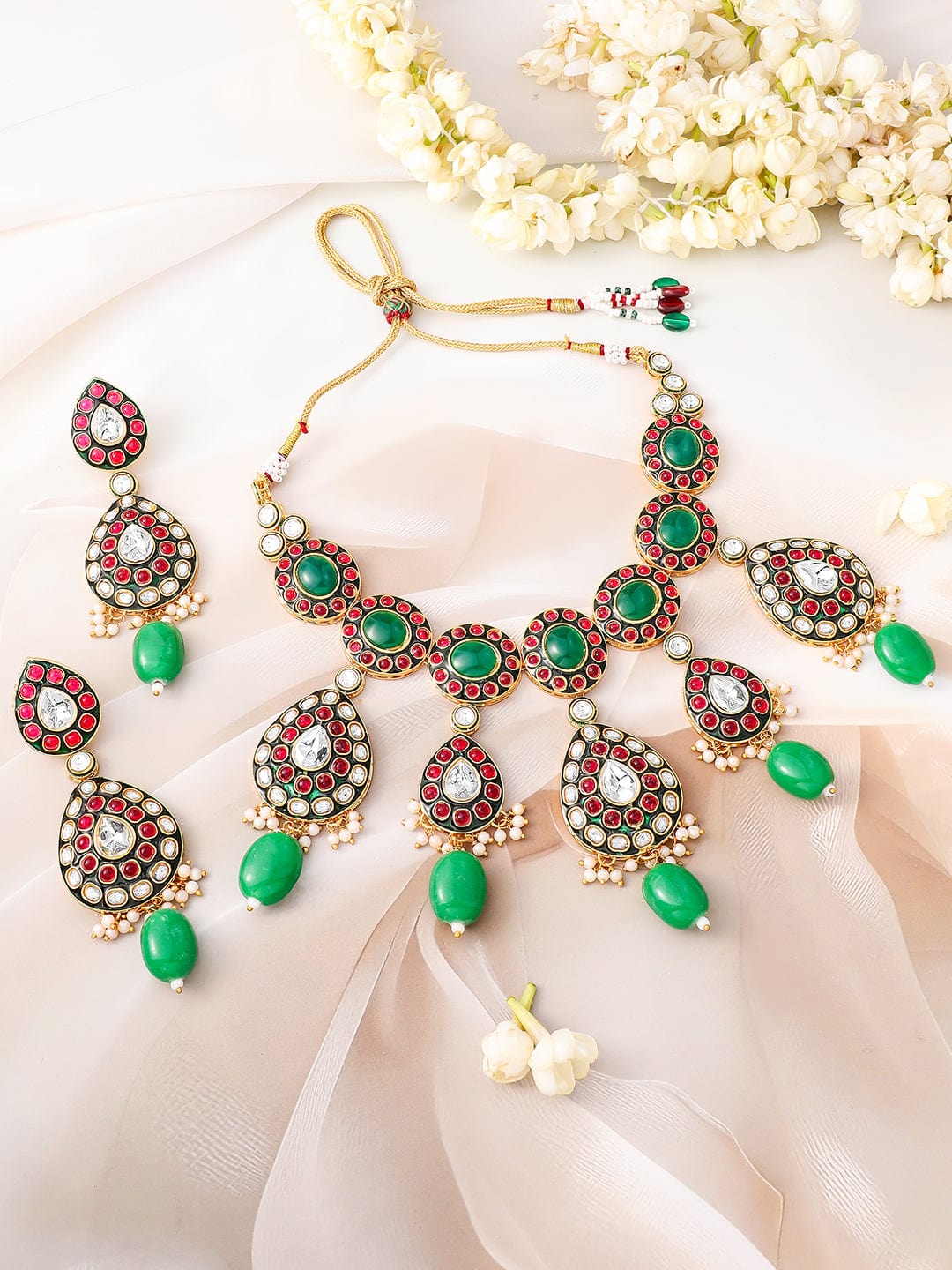rubans-24k-gold-plated-kundan-green-beaded-choker-necklace-set-with-red-stone-detailing-necklace-sets-1143858314.jpg
