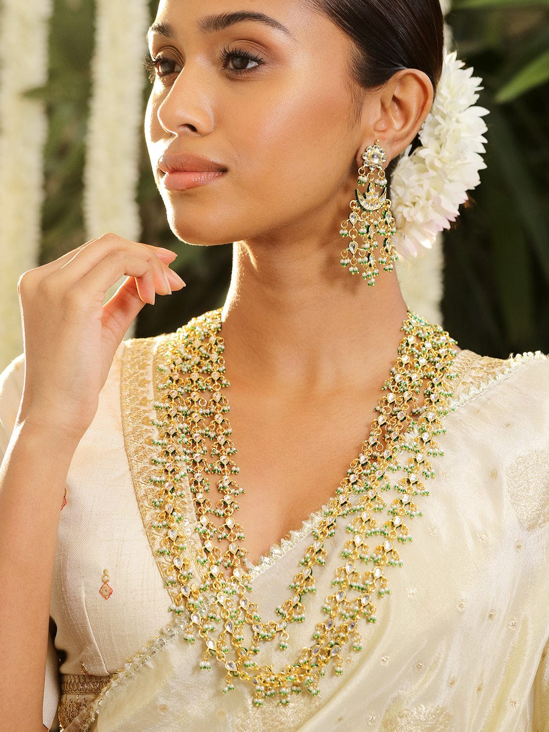 rubans-24k-gold-plated-kundan-green-beaded-handcrafted-layered-necklace-set-with-earring-jewellery-set-1143857571.jpg