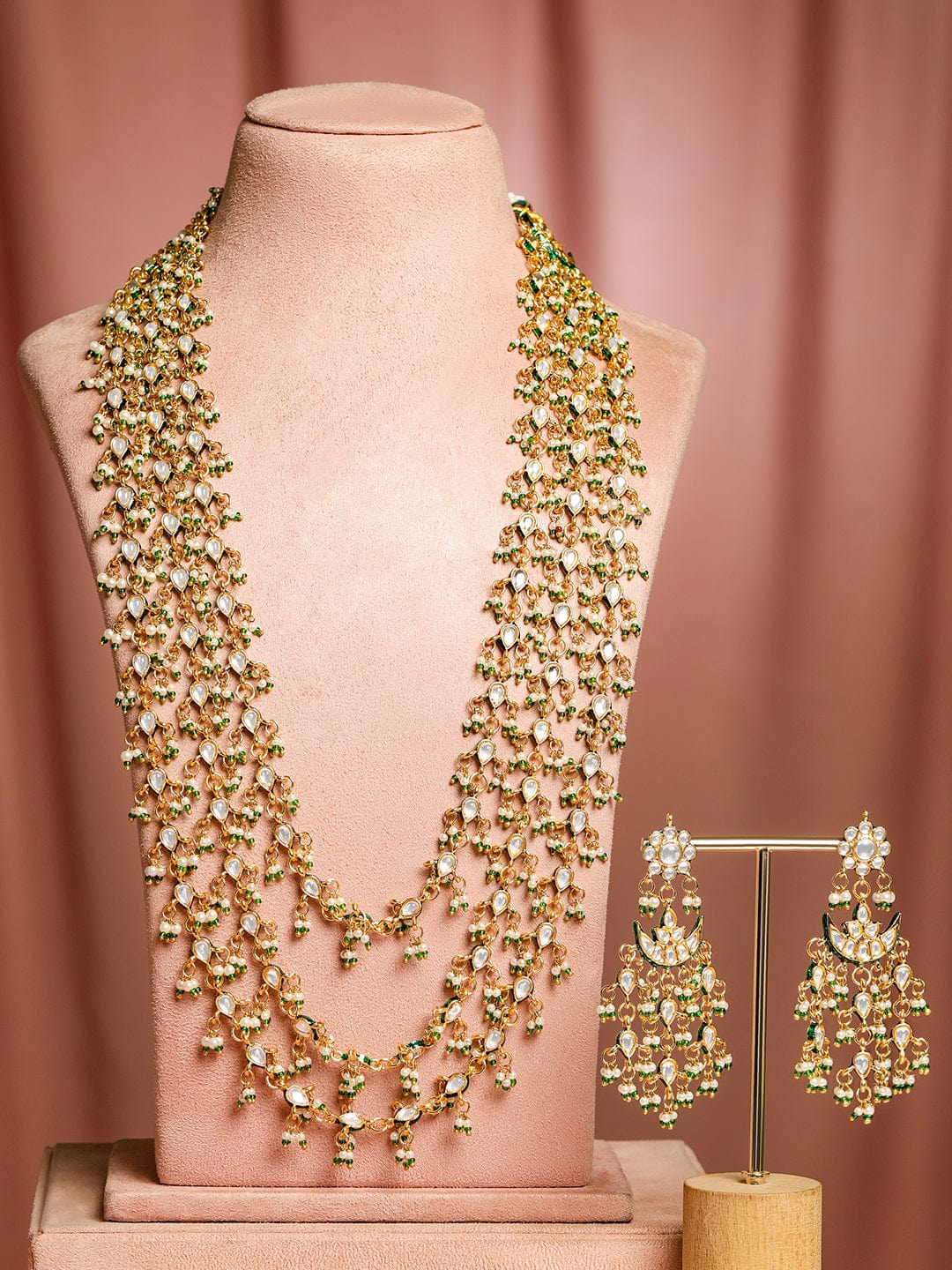 rubans-24k-gold-plated-kundan-green-beaded-handcrafted-layered-necklace-set-with-earring-jewellery-set-1143857572.jpg