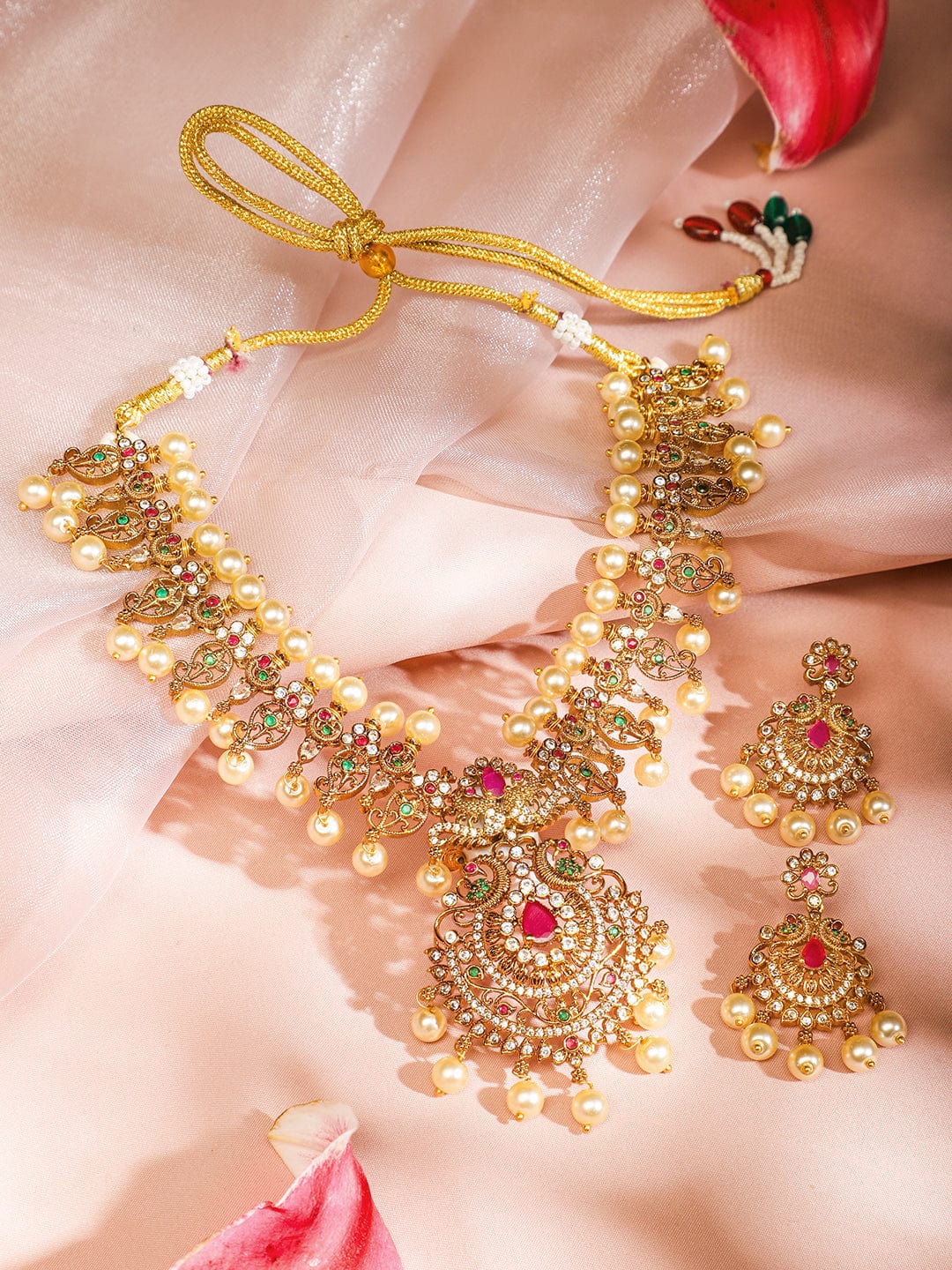 rubans-24k-gold-plated-medium-length-temple-jewellery-set-with-ruby-pink-emerald-green-white-cubic-zirconia-pearl-beads-for-women-necklace-set-1147272128.jpg