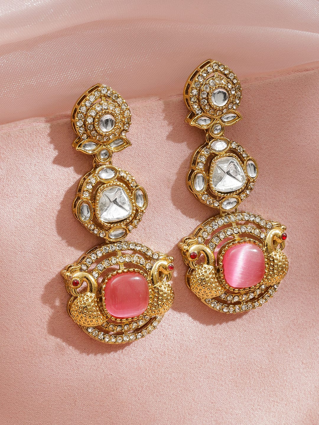 rubans-24k-gold-plated-pink-gemstone-crystal-white-cubic-zirconia-peacock-motif-drop-earrings-drop-earrings-1184518737.jpg