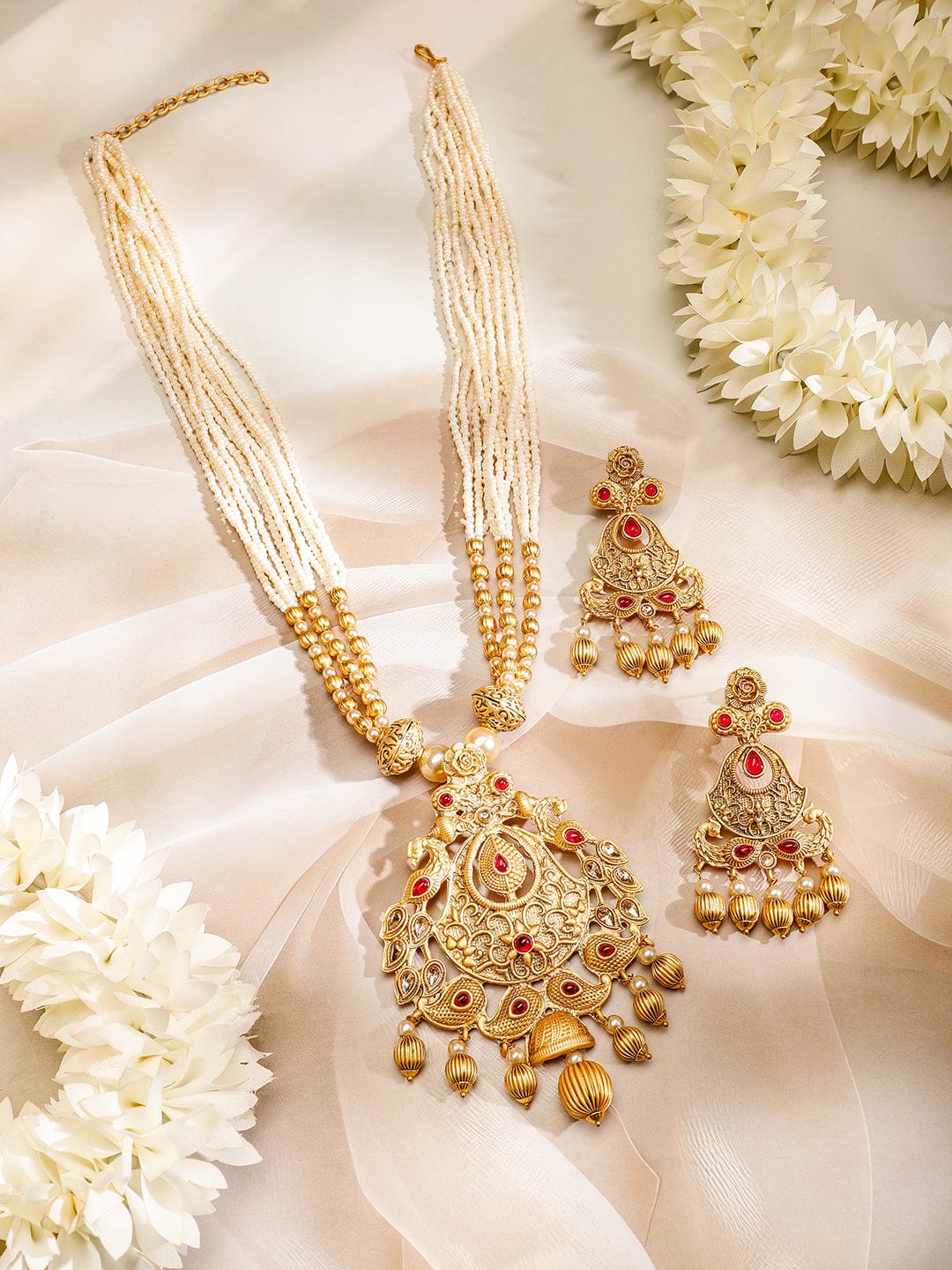 rubans-24k-gold-plated-ruby-studded-golden-pearl-beaded-multistrand-temple-jewellery-set-necklaces-necklace-sets-chains-mangalsutra-1151182511.jpg