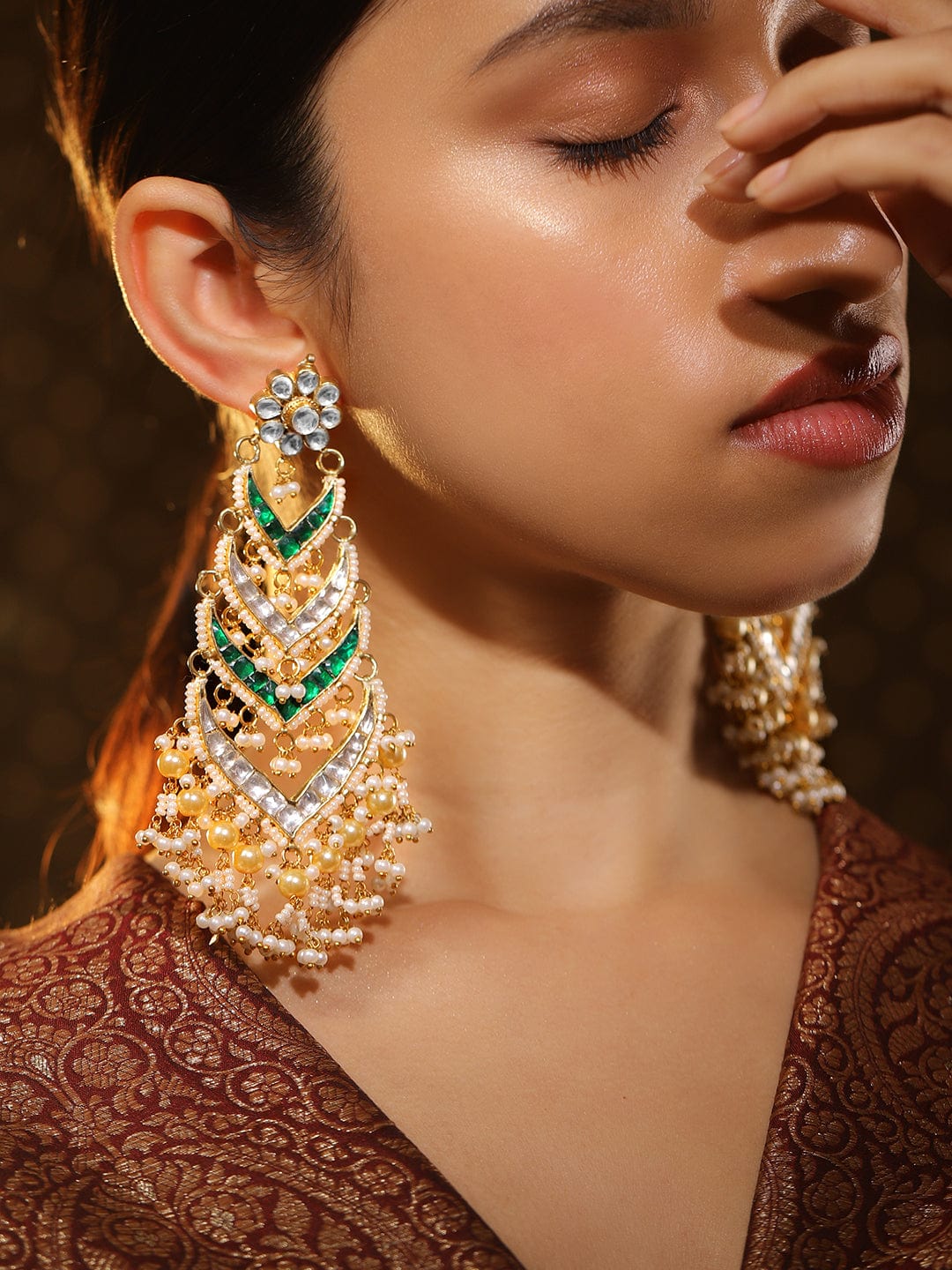 rubans-24k-gold-plated-white-kundan-emerald-green-beaded-shoulder-duster-earrings-earrings-1144223641.jpg