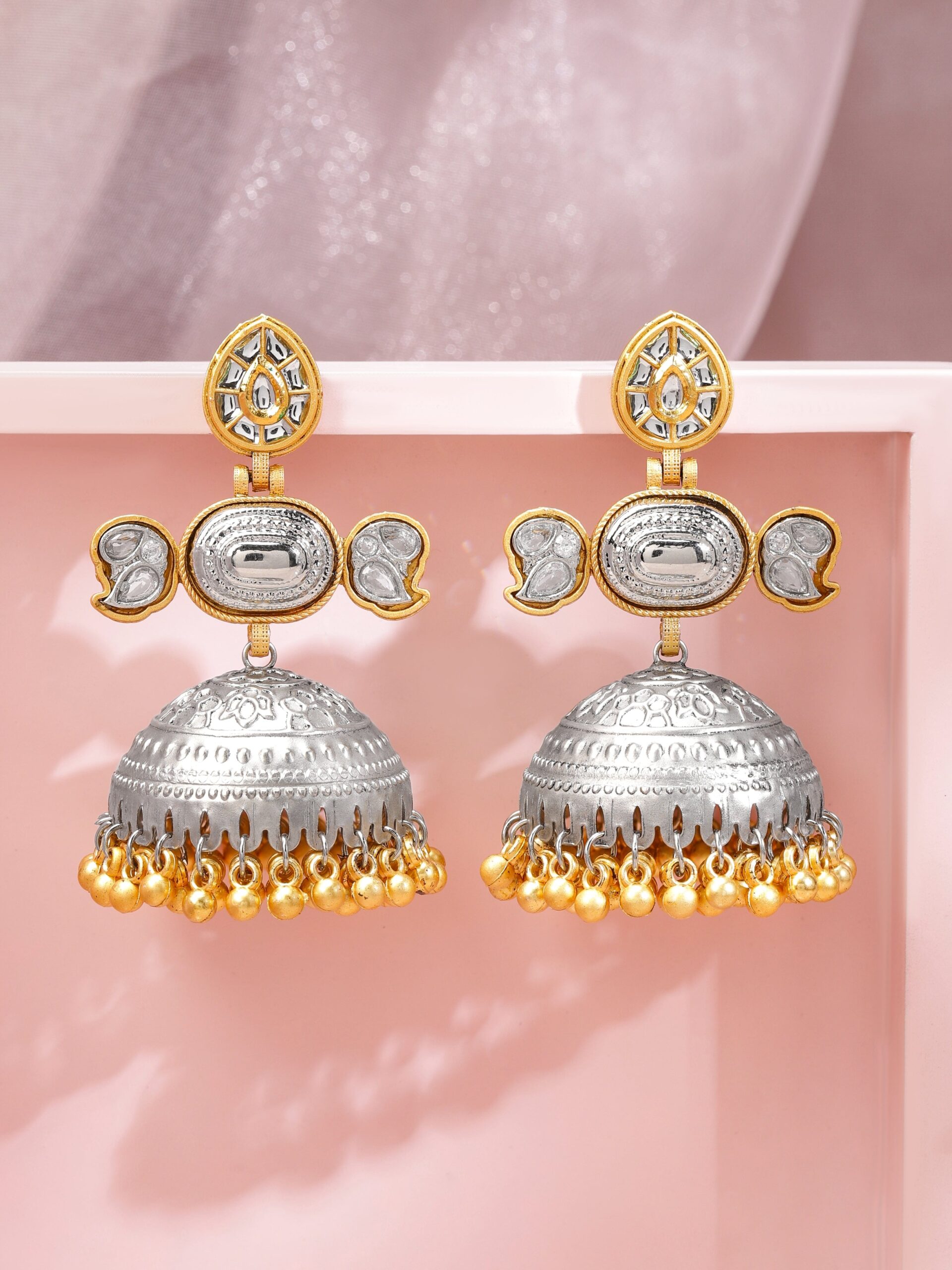 rubans-dual-toned-oxidized-silver-gold-plated-dome-jhumka-earrings-with-gold-beaded-detailing-jhumka-earrings-1170443985.jpg