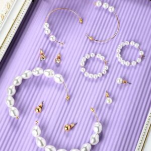 Gold Plated Handcrafted Set of 6 Earrings - Multicolor