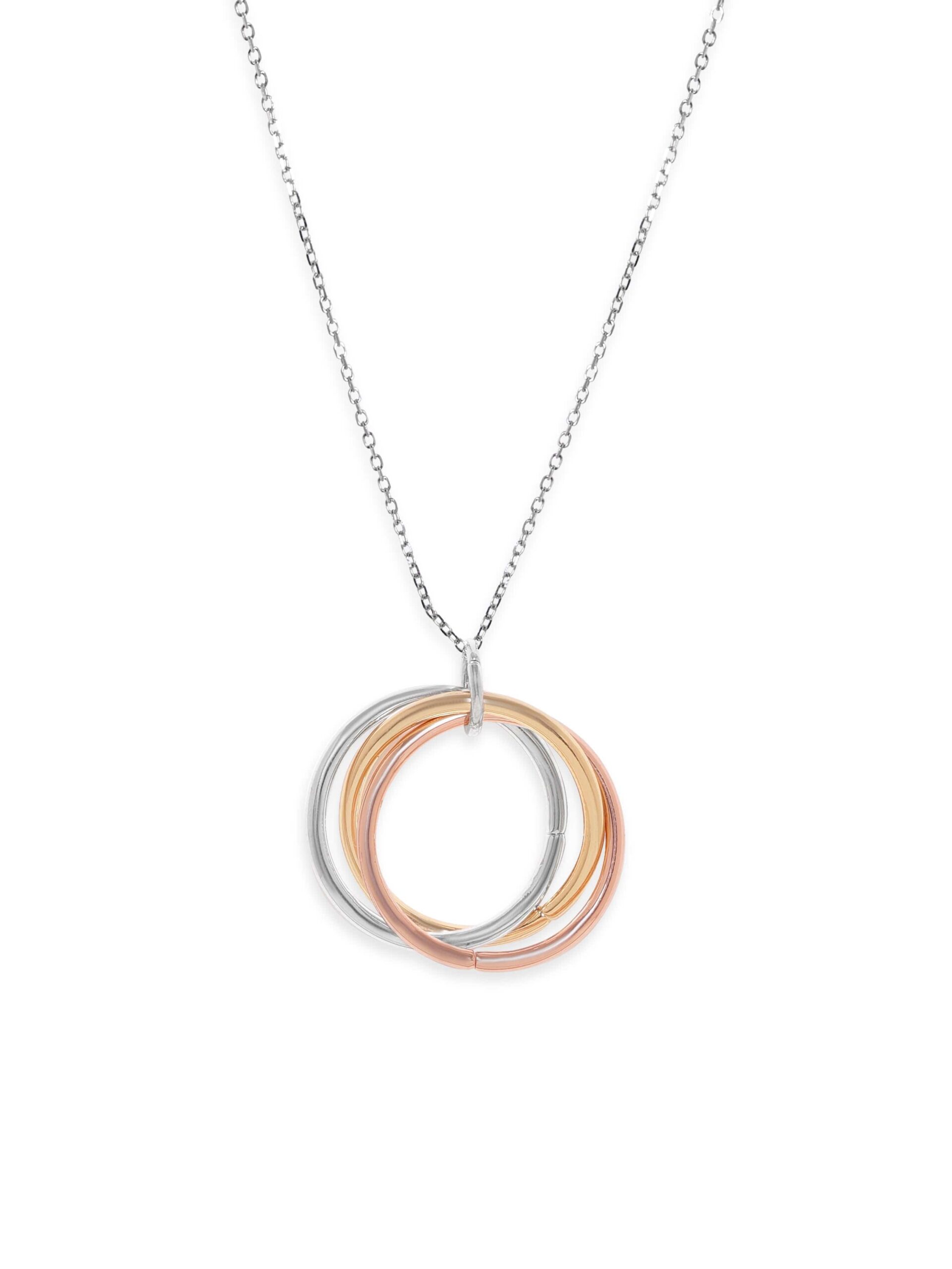 rubans-gold-silver-copper-toned-silver-plated-triple-tone-circular-pendant-necklace-necklace-chain-37673263431854.jpg