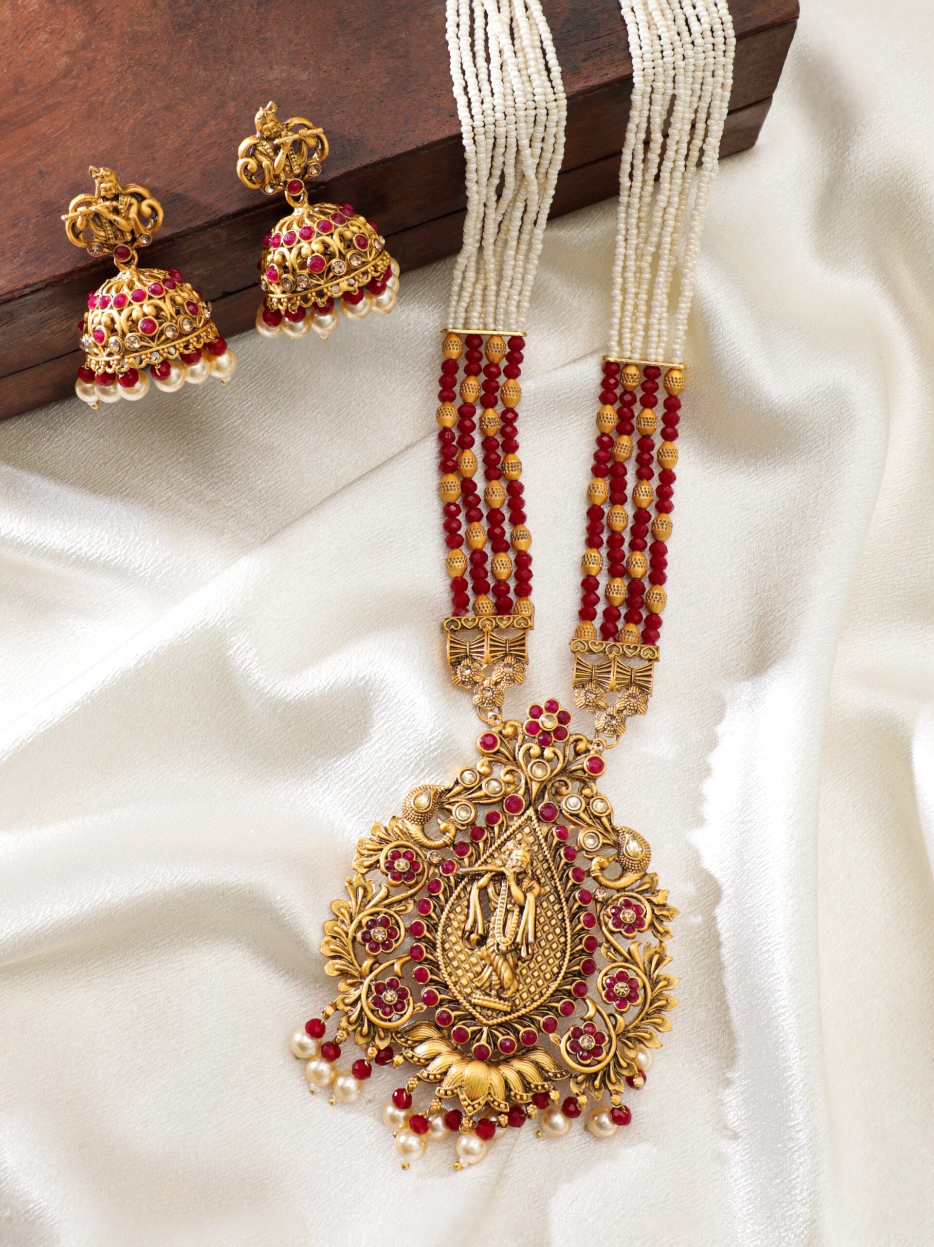 rubans-gold-toned-lord-krishna-temple-jewellery-with-white-and-red-beads-chain-jewellery-sets-34477198803118.jpg