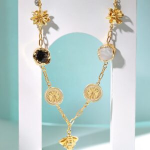 Gold Plated Necklace - Gold