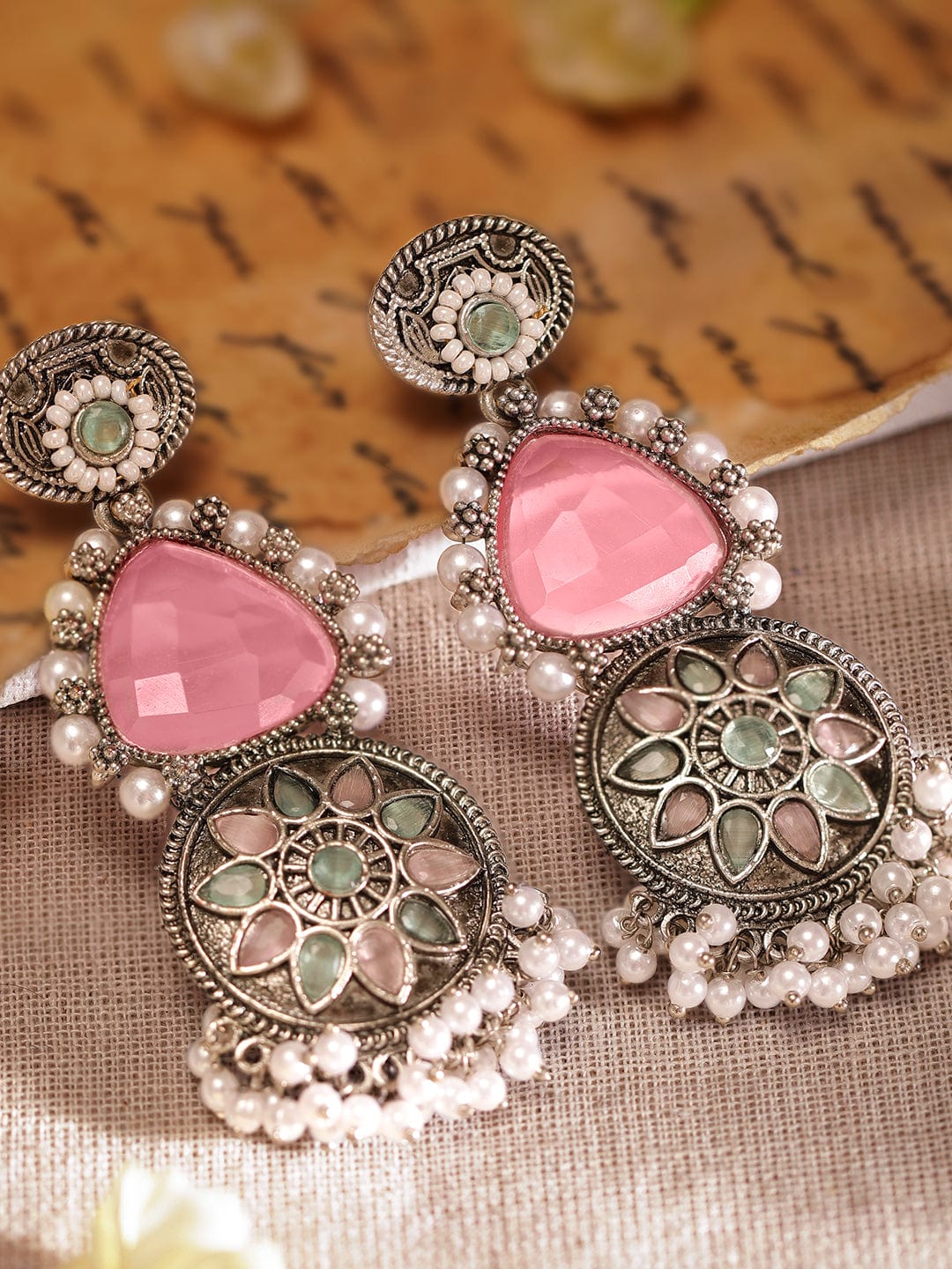 rubans-intricate-engravings-oxidized-silver-plated-gemstone-pearl-dangle-earrings-earrings-35015117045934.jpg