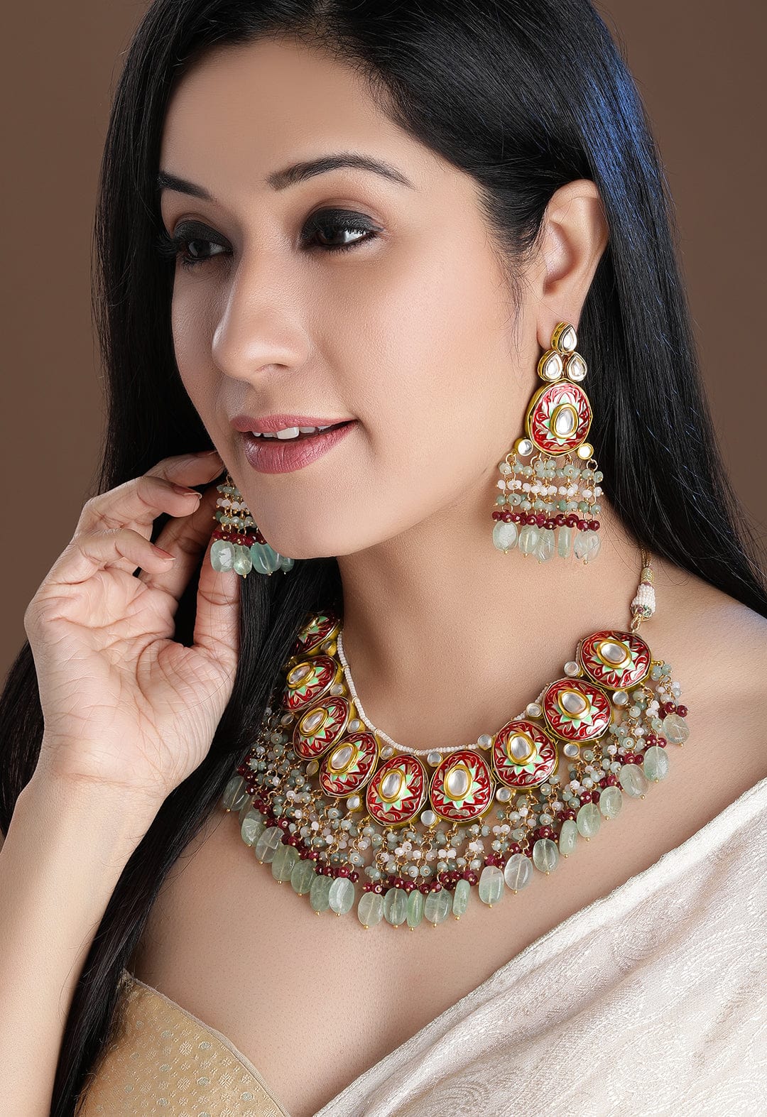 rubans-luxury-intricately-handcrafted-22kt-gold-plated-traditional-red-and-green-necklace-set-necklace-set-33846411722926.jpg