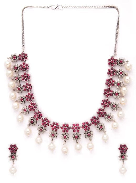 rubans-oxidised-silver-plated-embellished-with-faux-ruby-floral-necklace-set-necklace-set-33875639730350.jpg