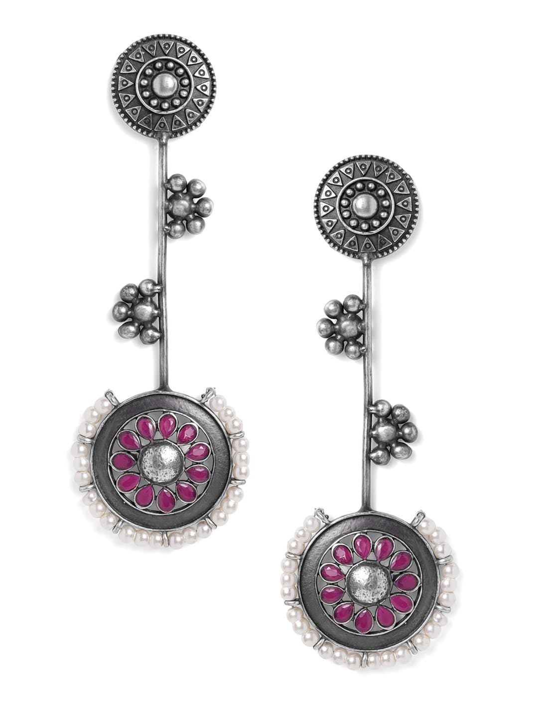 rubans-oxidised-silver-plated-handcrafted-ruby-stone-with-white-pearls-drop-earrings-earrings-29903715008686.jpg