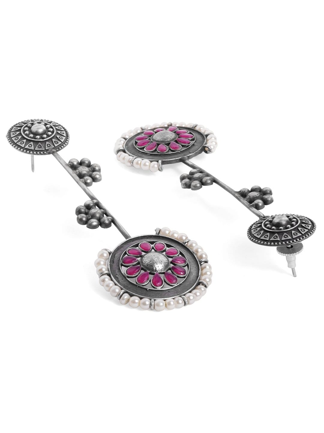 rubans-oxidised-silver-plated-handcrafted-ruby-stone-with-white-pearls-drop-earrings-earrings-29903715434670.jpg