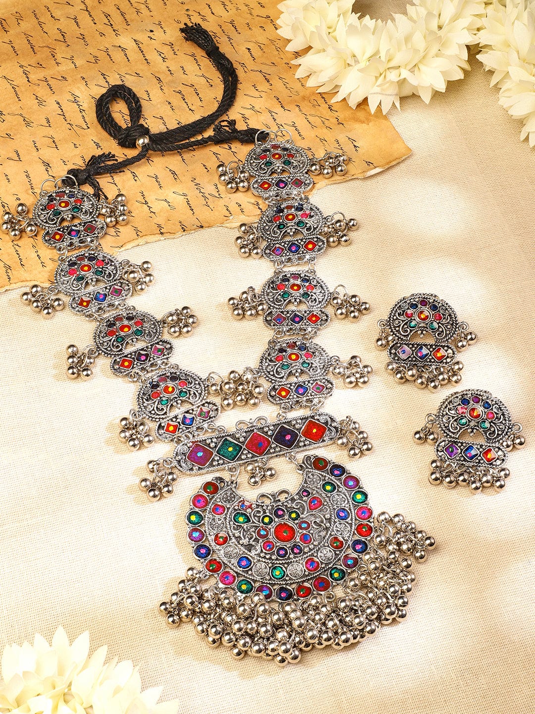 rubans-oxidised-silver-plated-multicolour-stone-studded-afghani-necklace-set-with-ghungroo-drops-for-women-necklace-set-1158520644.jpg