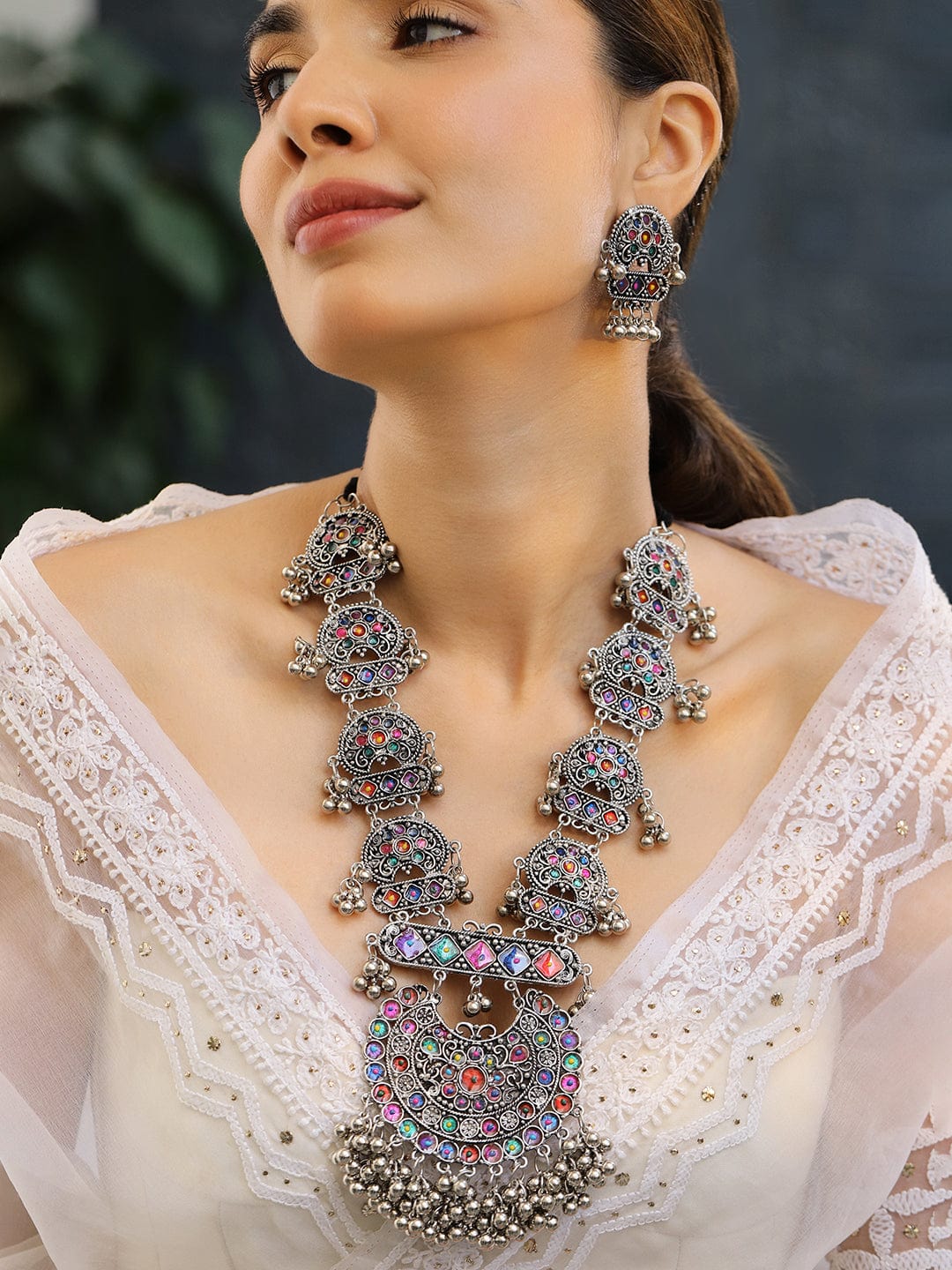 rubans-oxidised-silver-plated-multicolour-stone-studded-afghani-necklace-set-with-ghungroo-drops-for-women-necklace-set-1158520647.jpg