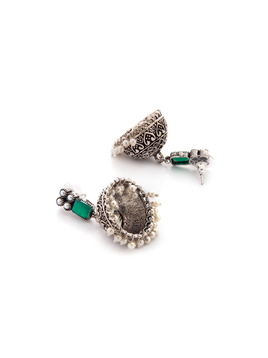 rubans-oxidised-silver-toned-faux-emerald-studded-jhumka-earrings-earrings-29617459691694.jpg