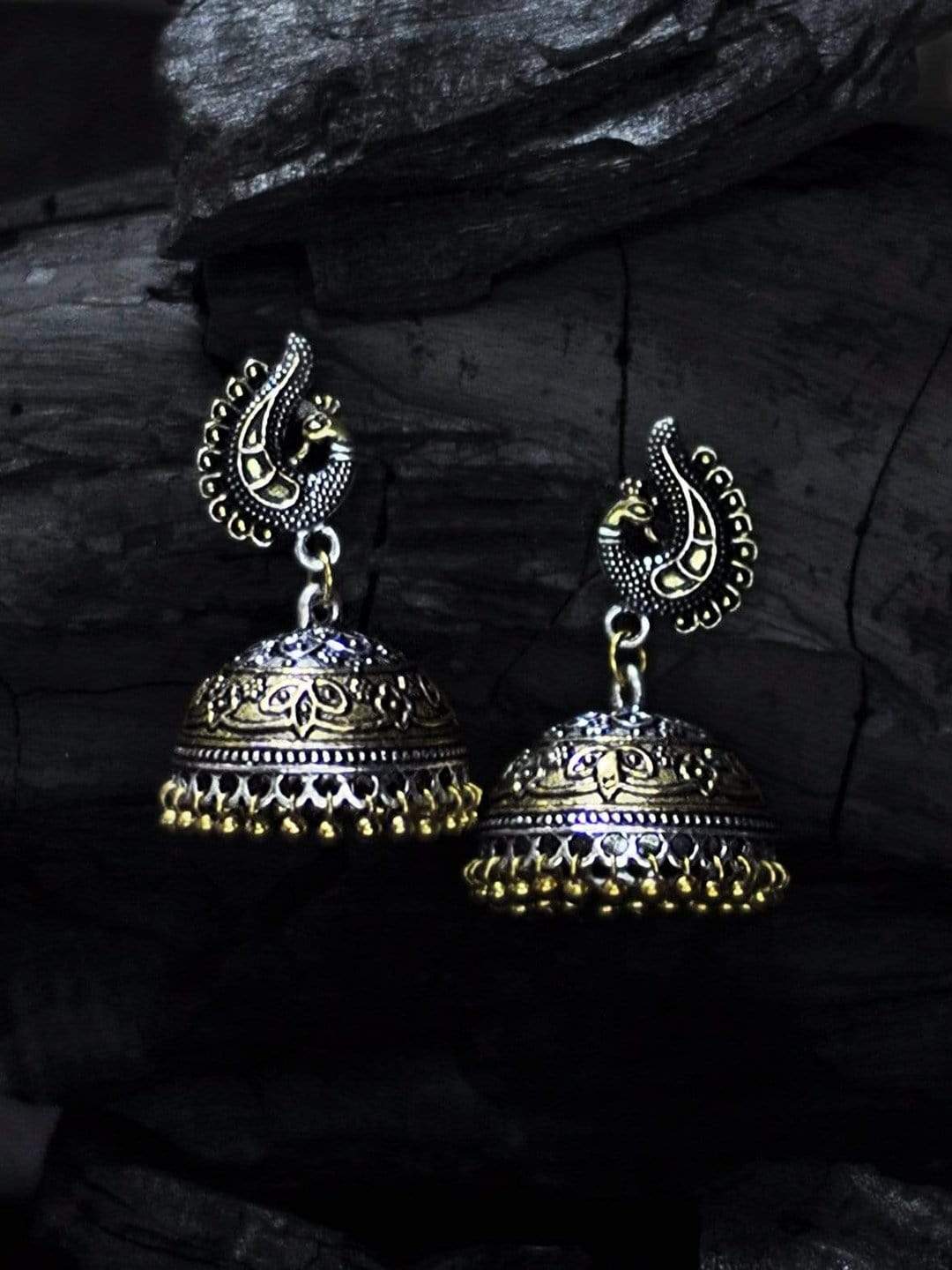 rubans-oxidized-dual-tone-peacock-stud-metal-jhumki-earring-earrings-23385805226158.jpg