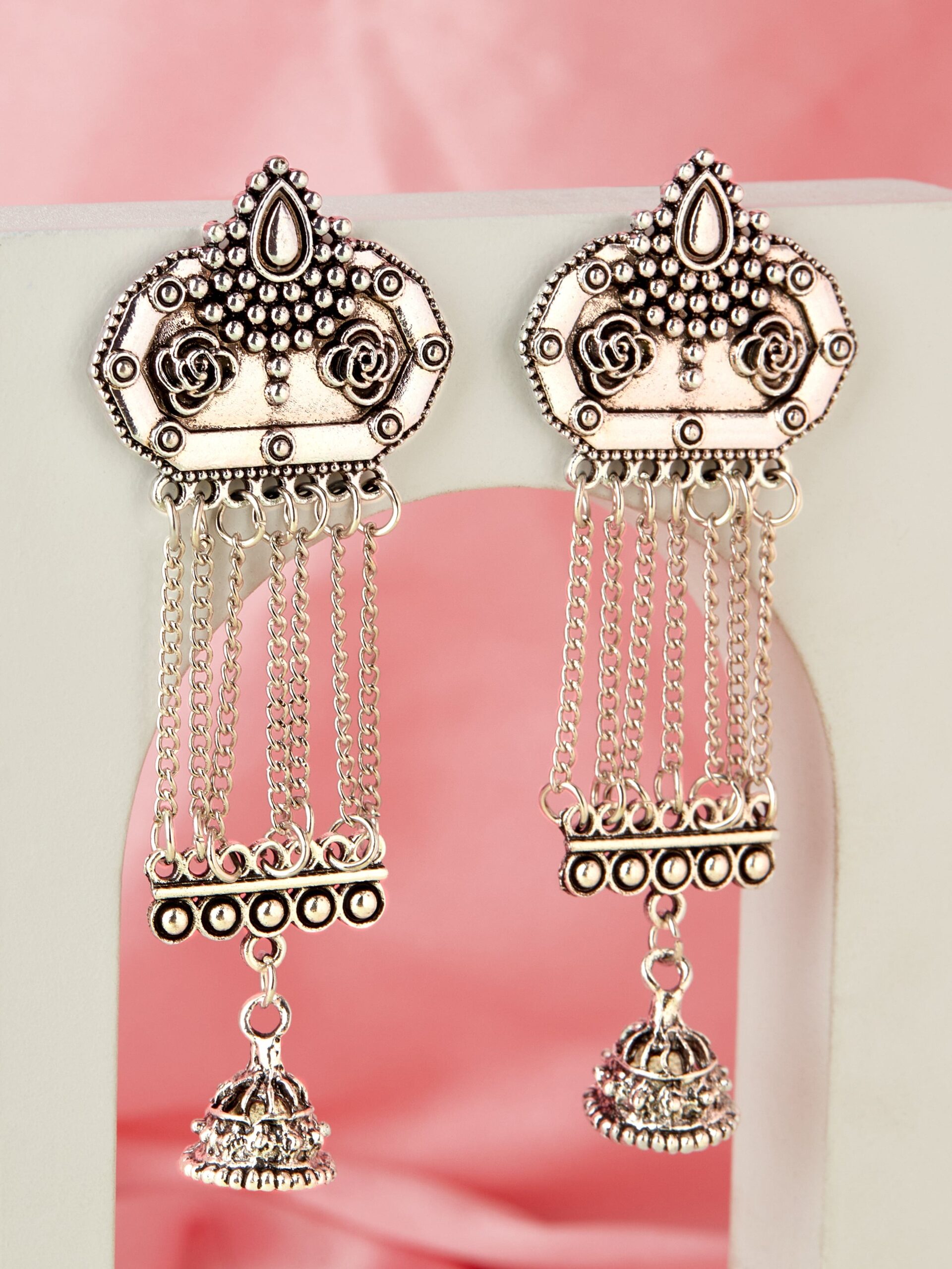 rubans-oxidized-silver-plated-chain-tassel-earrings-with-jhumka-drops-jhumka-earrings-37718229057710.jpg