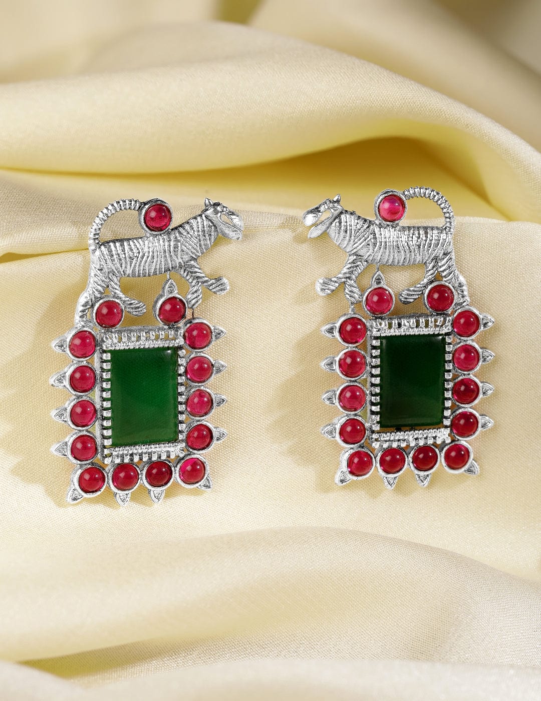 rubans-oxidized-silver-plated-emerald-ruby-zirconia-studded-tiger-motif-statement-drop-earrings-earrings-1155929734.jpg