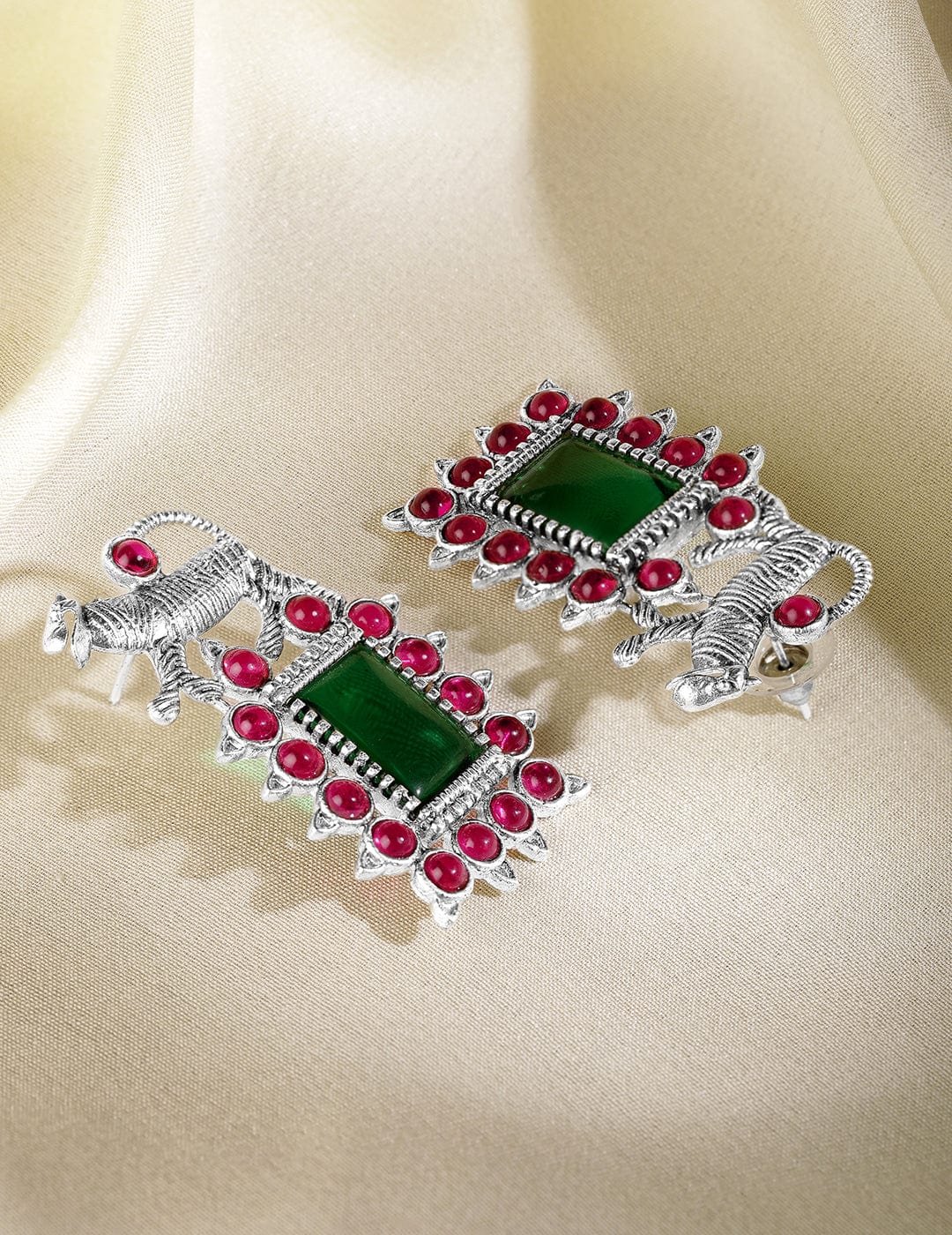 rubans-oxidized-silver-plated-emerald-ruby-zirconia-studded-tiger-motif-statement-drop-earrings-earrings-1155929735.jpg