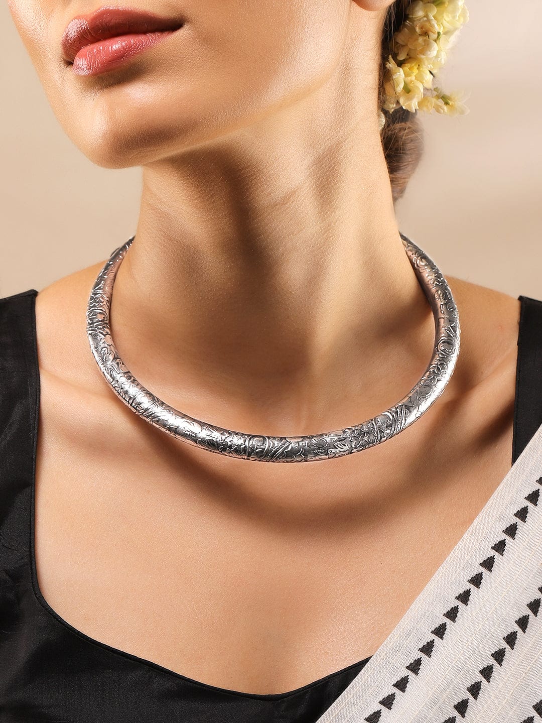 rubans-oxidized-silver-plated-floral-and-geometric-design-statement-choker-necklace-necklaces-necklace-sets-chains-mangalsutra-1151539127.jpg