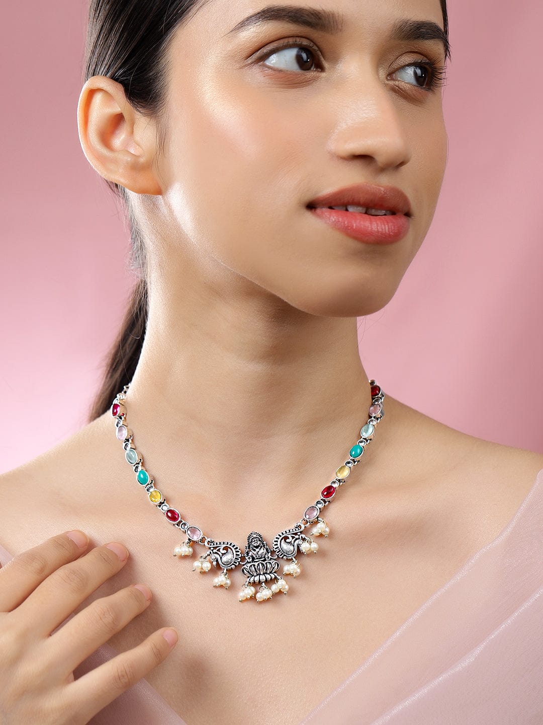 rubans-oxidized-silver-plated-multicolor-stone-studded-divine-lakshmi-motif-necklace-with-pearl-accents-necklace-and-chains-1167278730.jpg