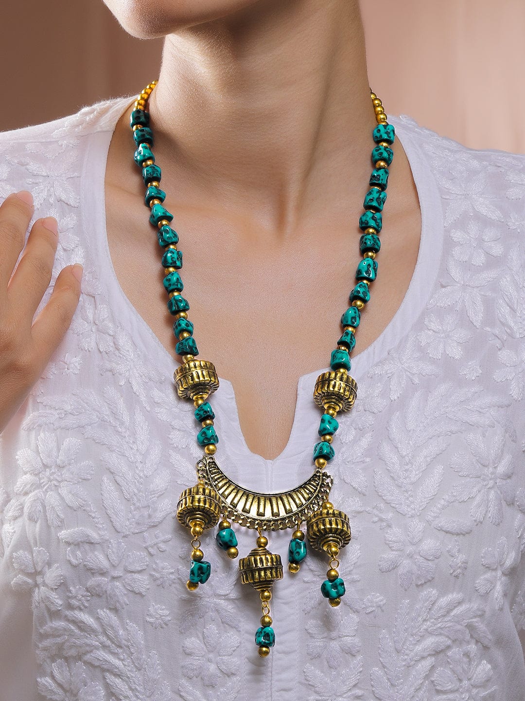 rubans-oxidized-silver-plated-tribal-pendant-necklace-with-turquoise-blue-beads-dome-charms-necklace-and-chains-1170340264.jpg