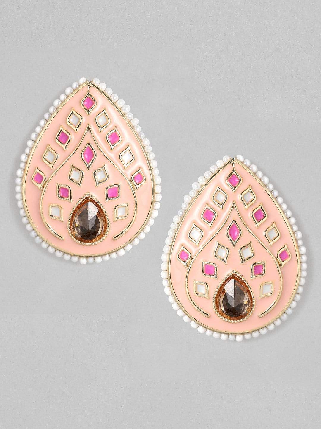 rubans-peach-enamel-painted-gold-plated-stud-earrings-earrings-23100307603630.jpg