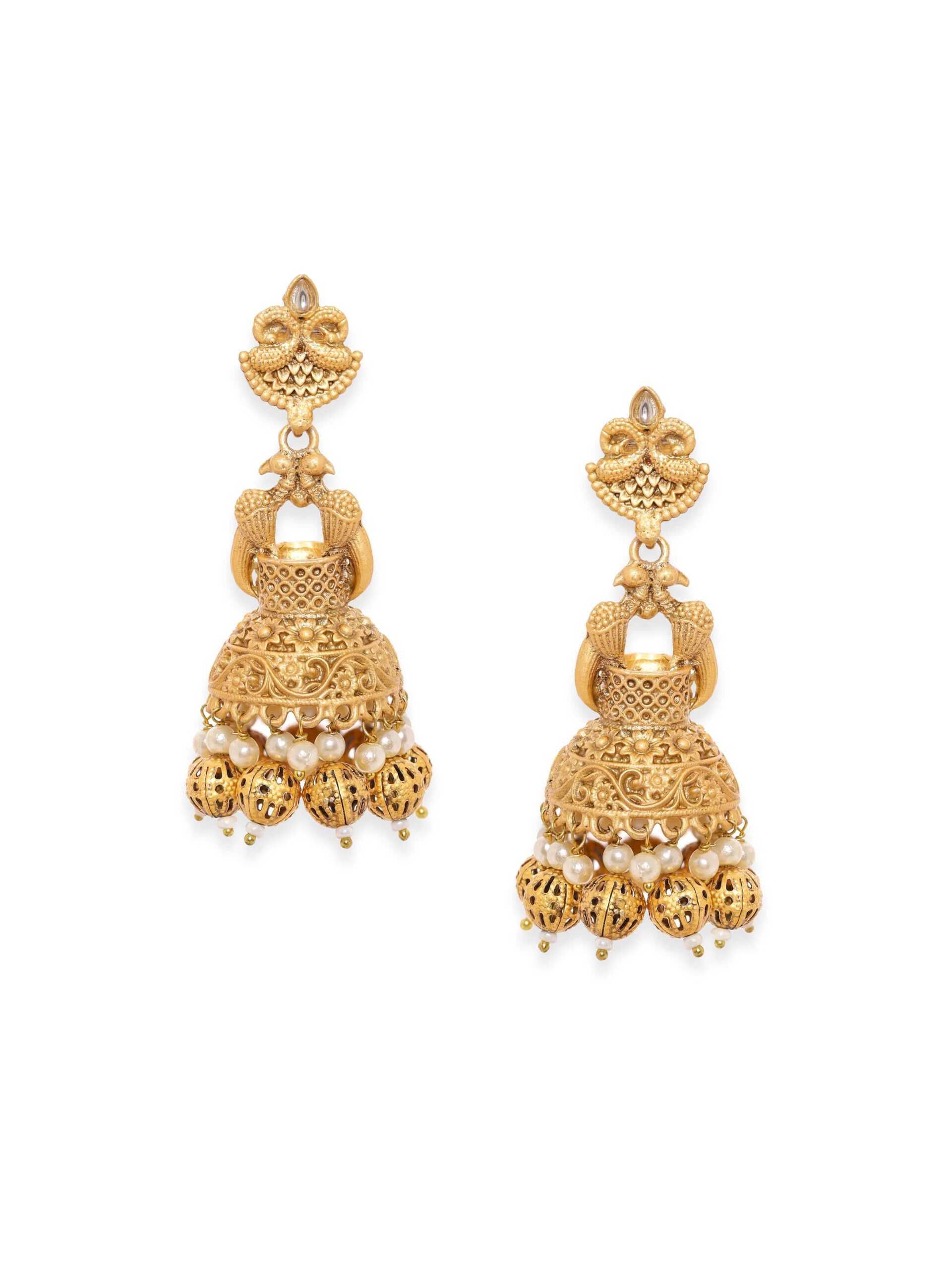 rubans-peacock-gold-jhumka-with-matte-finish-and-golden-beads-hanging-earrings-34471673790638.jpg